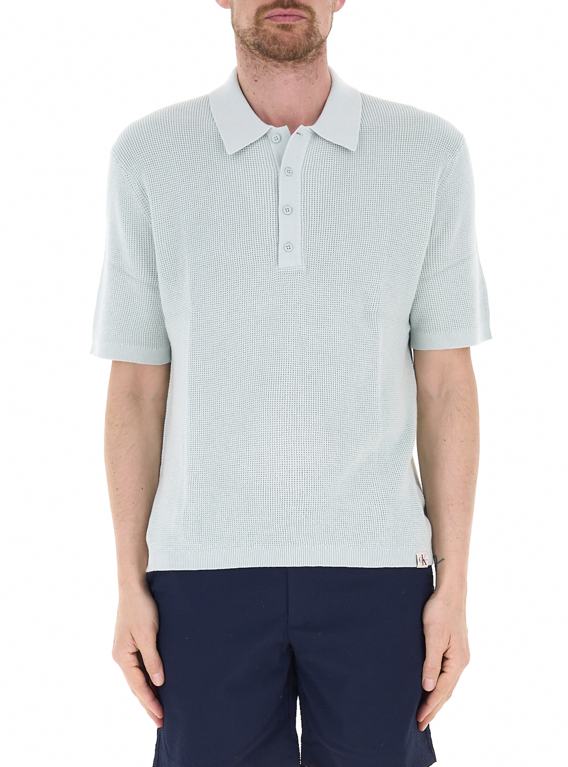 Polo maniche corte GRIGIO TÉ VERDE