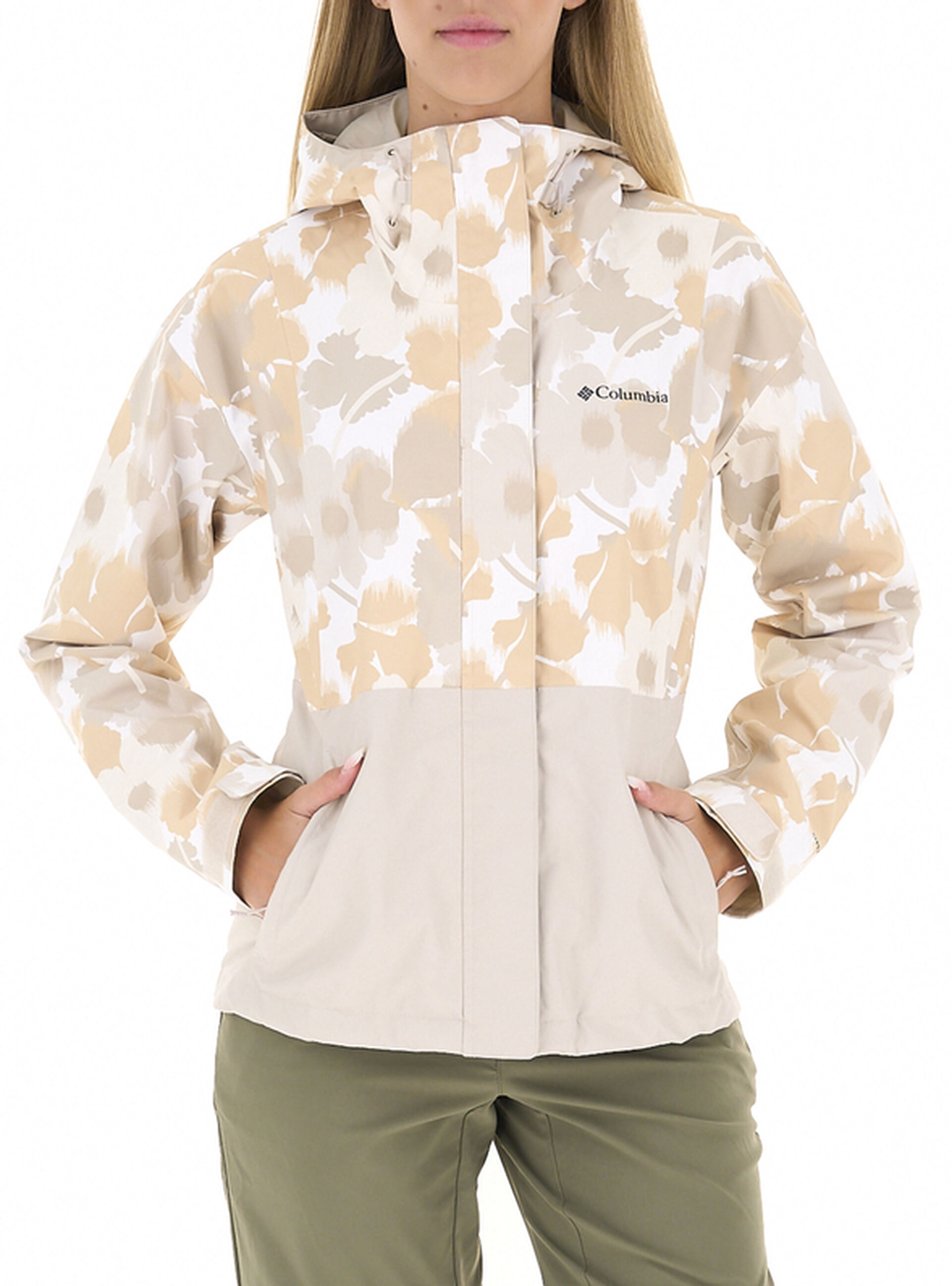 Giubbino con cappuccio BEIGE L