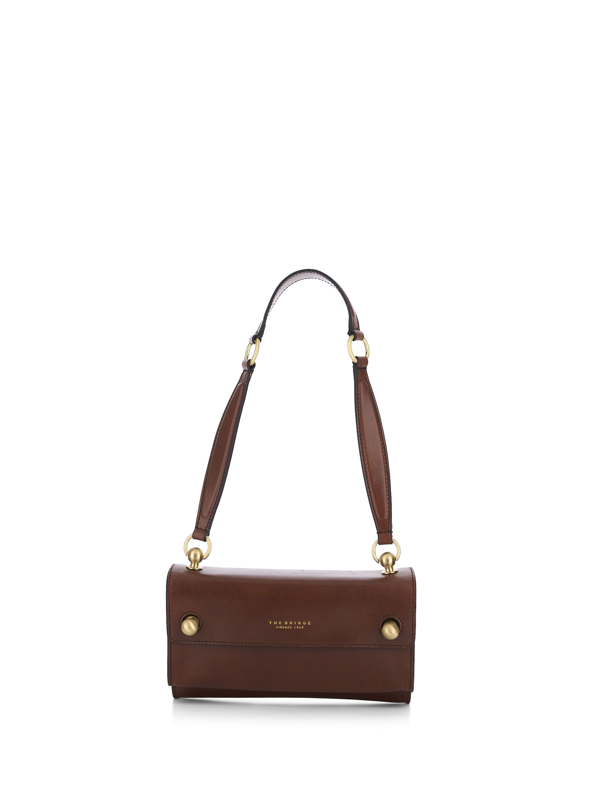 Borsa in pelle MARRONE U