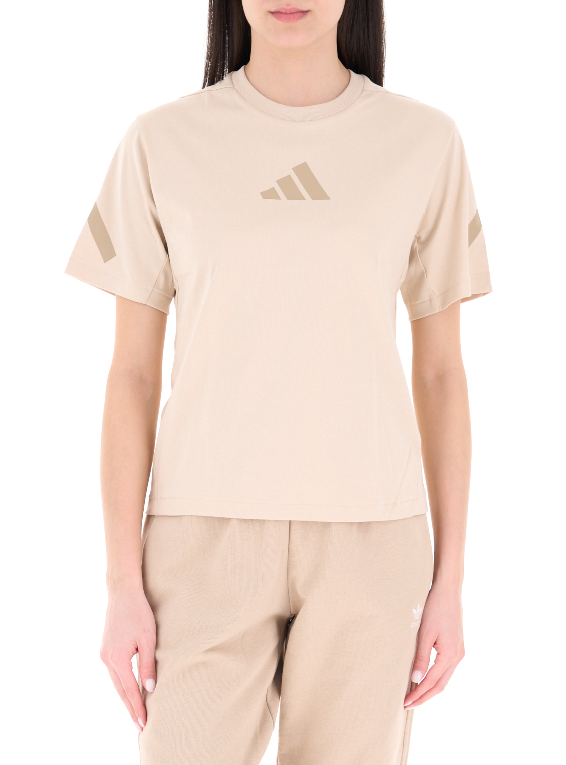 Adidas T-shirt girocollo BEIGE XS