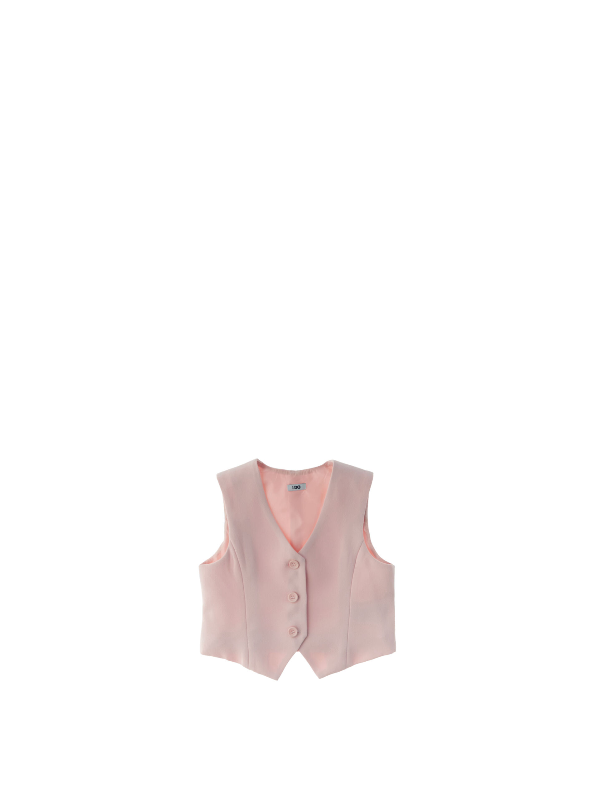 IDO Gilet monopetto ROSA
