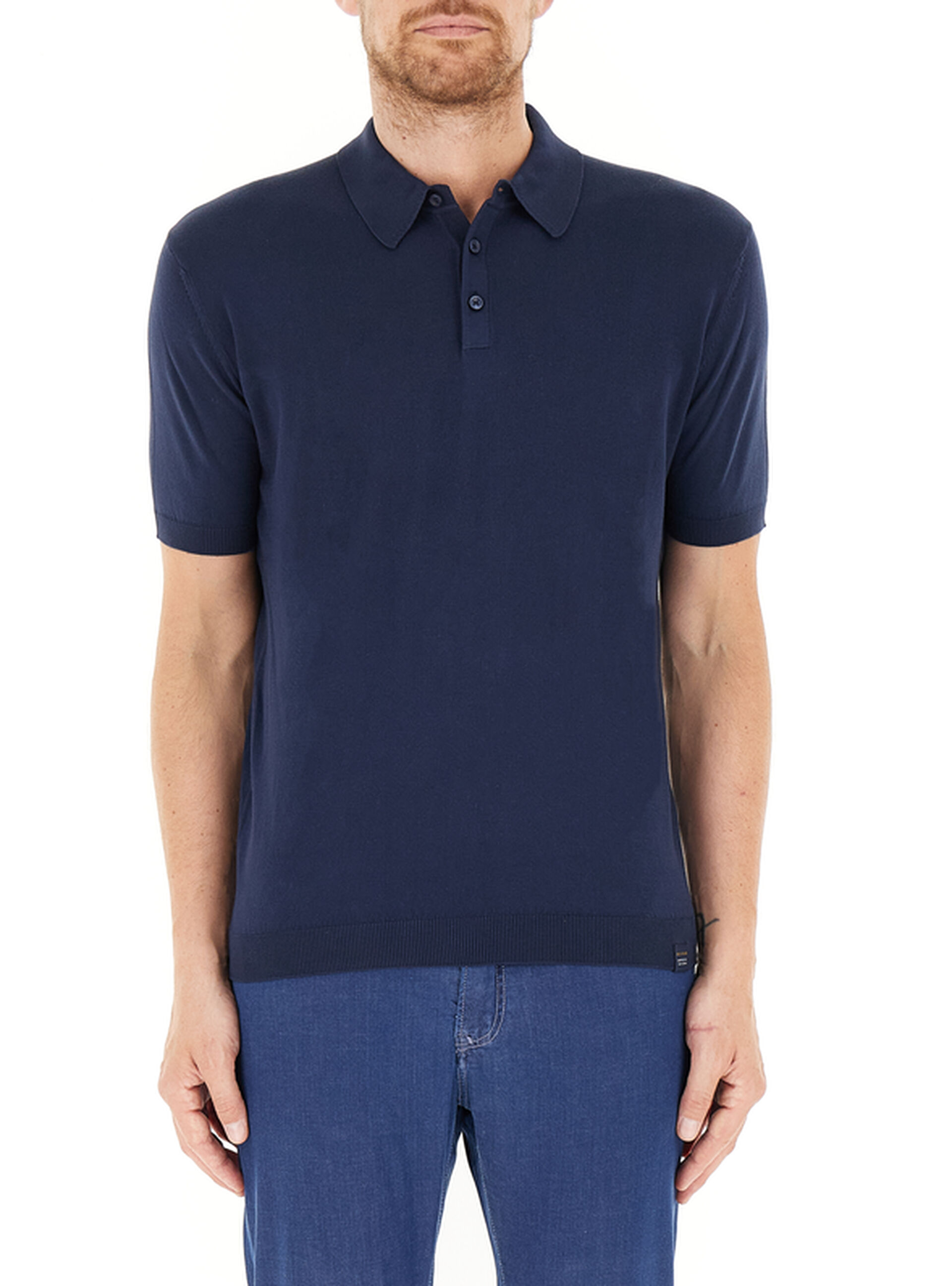 Polo maniche corte BLU NAVY