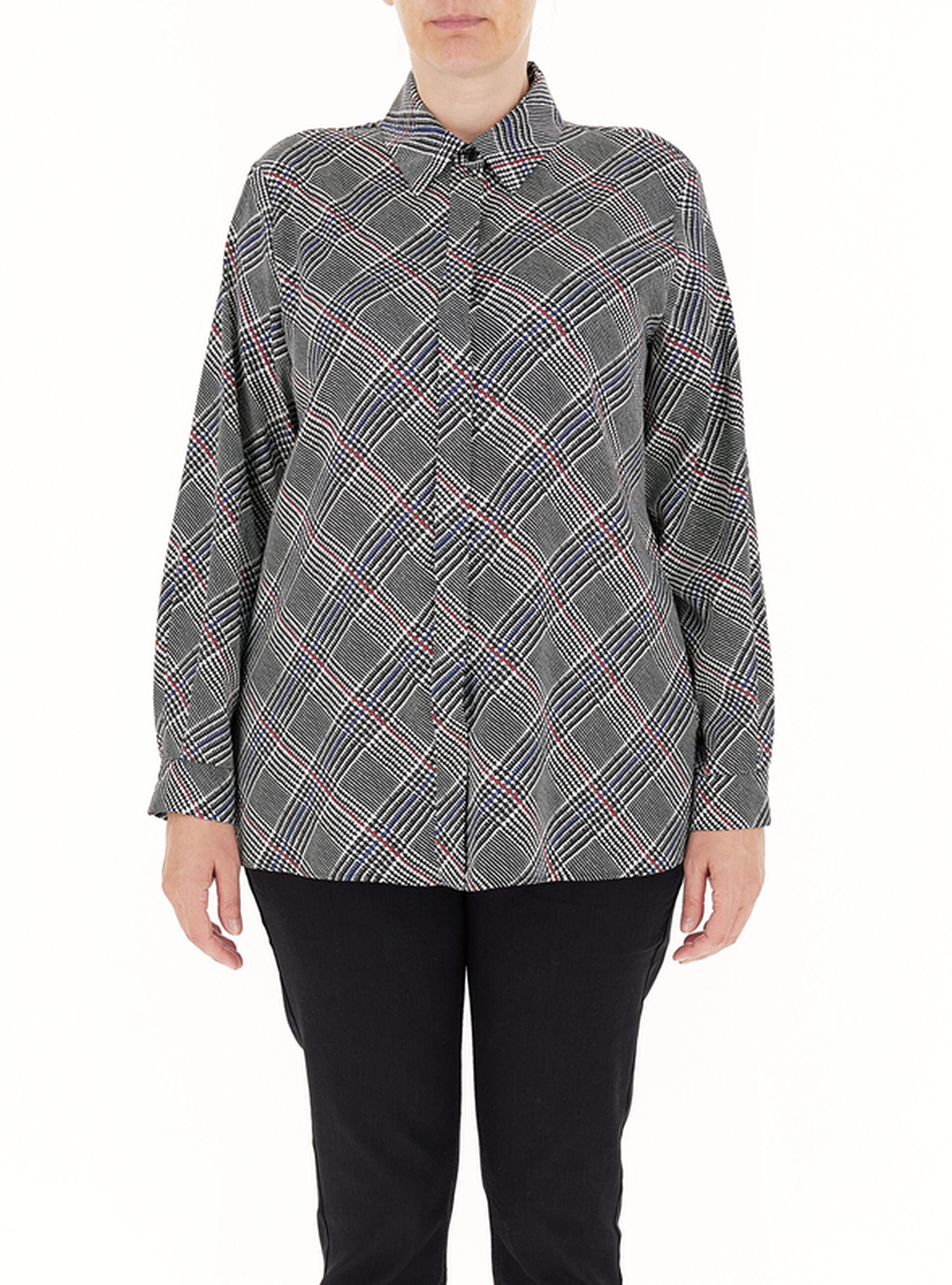 Camicia con stampa NERO 25