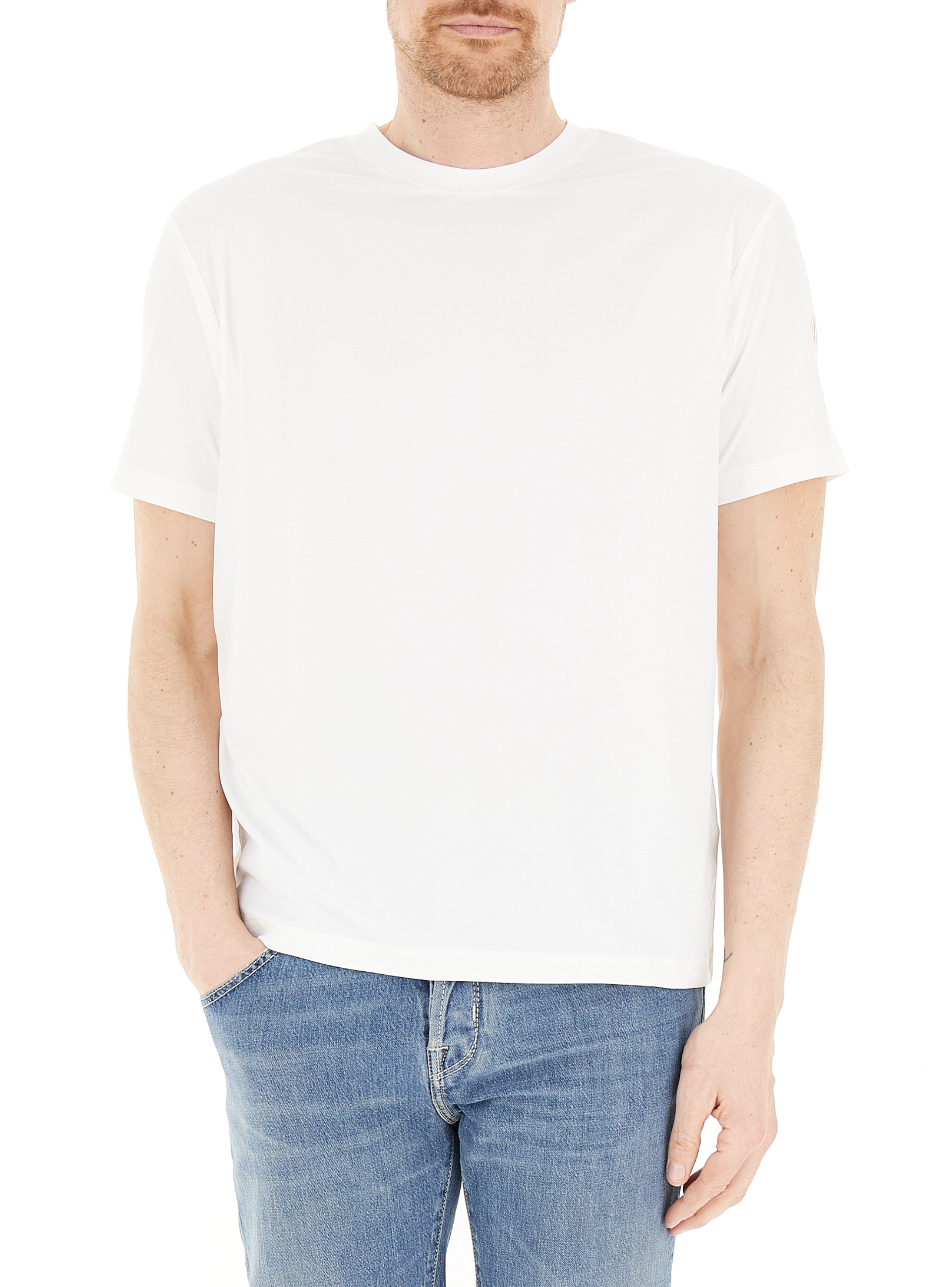 T-shirt girocollo BIANCO L