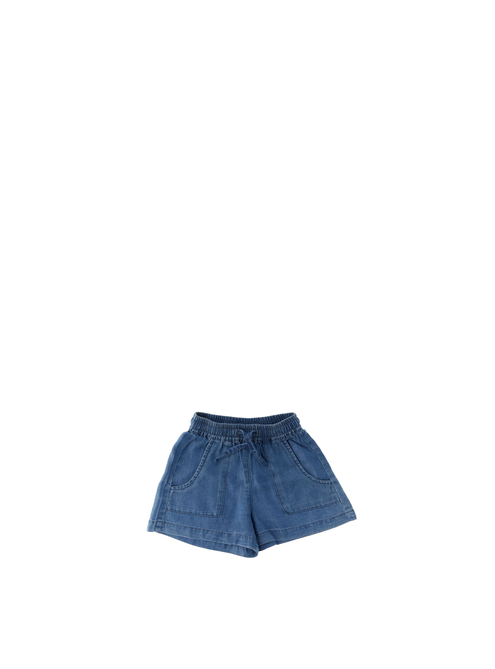 IDO Shorts vita elasticizzata BLU