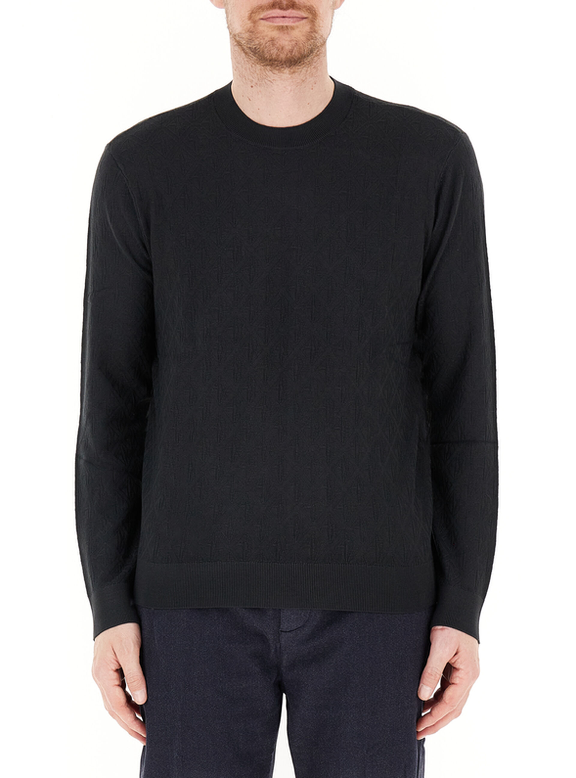 Maglia girocollo NERO