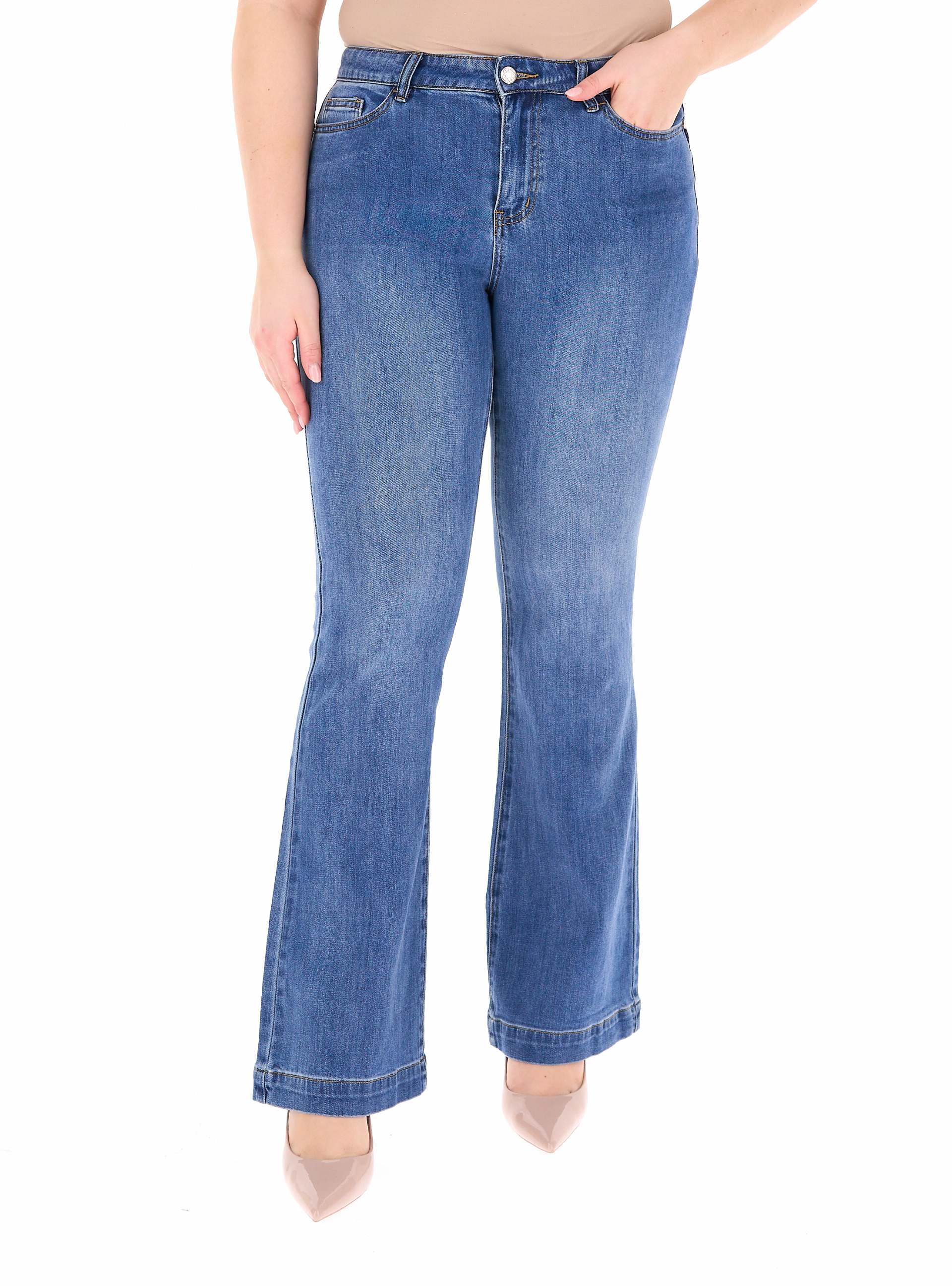 ELENA MIRO' Jeans Flare BLU