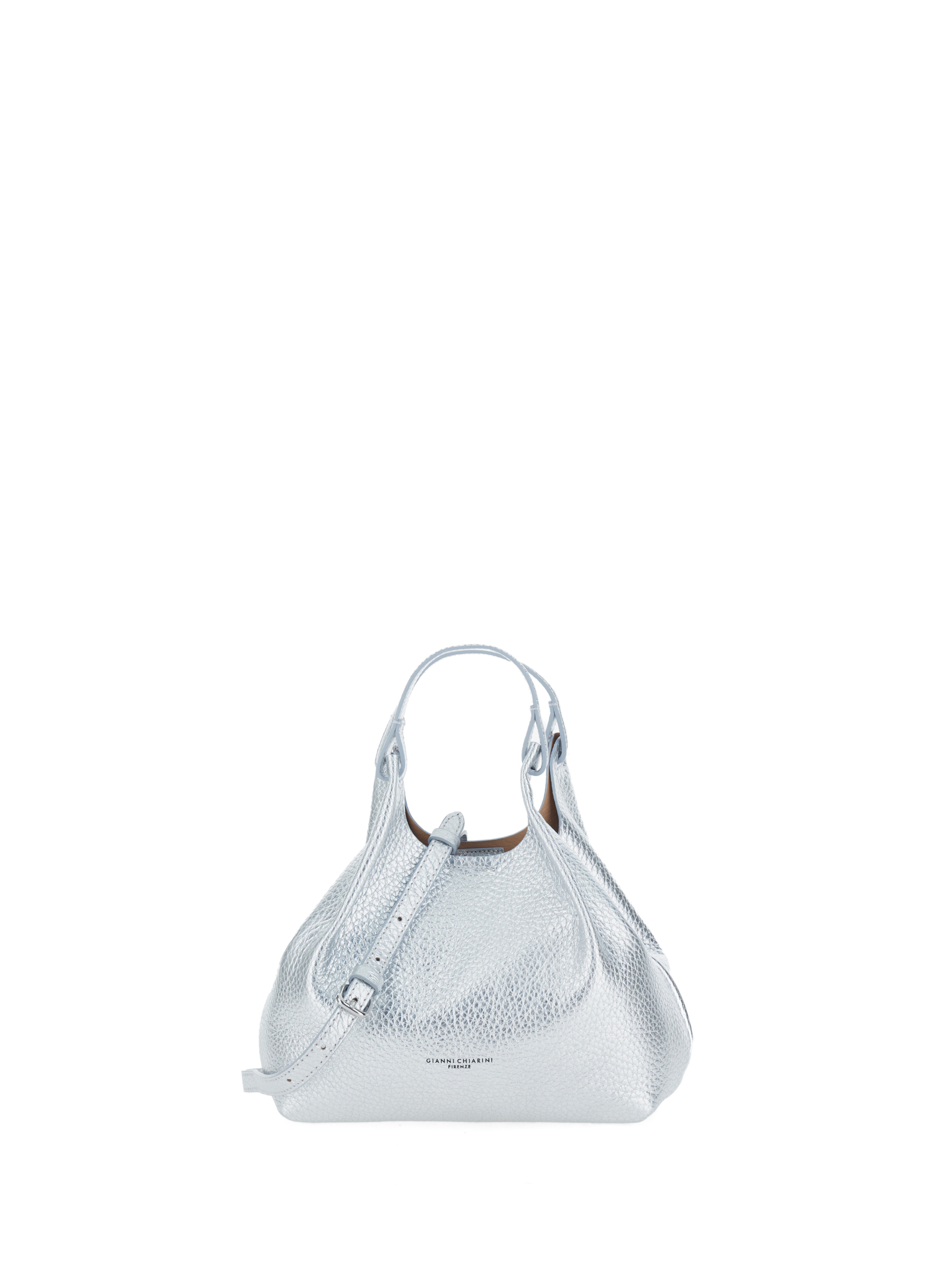 Borsa in pelle ARGENTO U