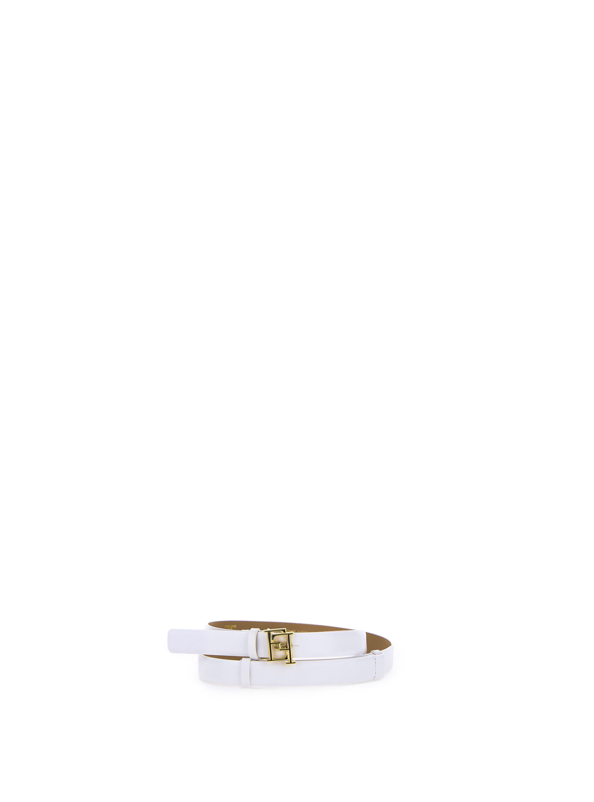 Cintura in pelle BIANCO 42
