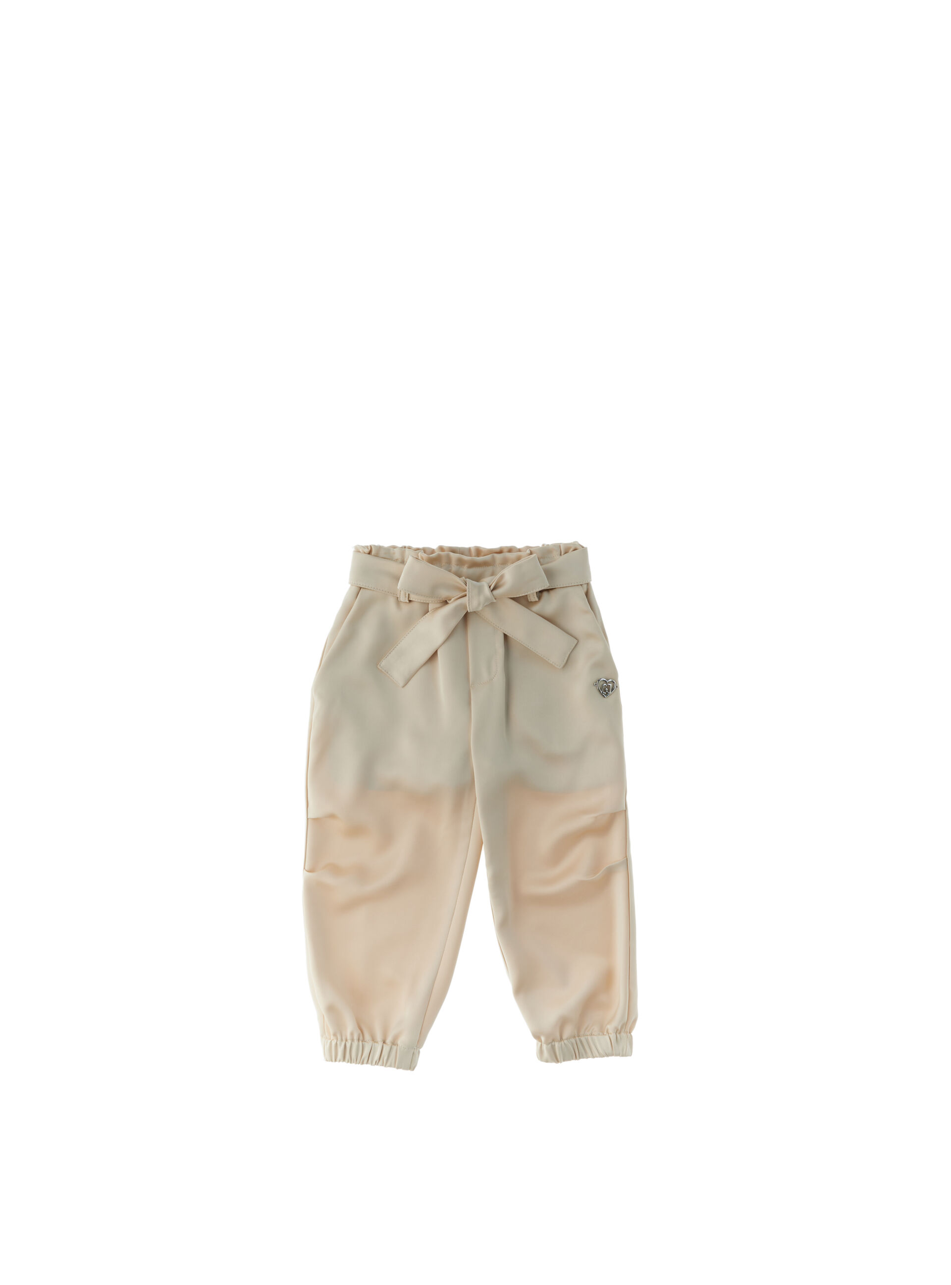 Pantalone con cintura BABY BEIGE