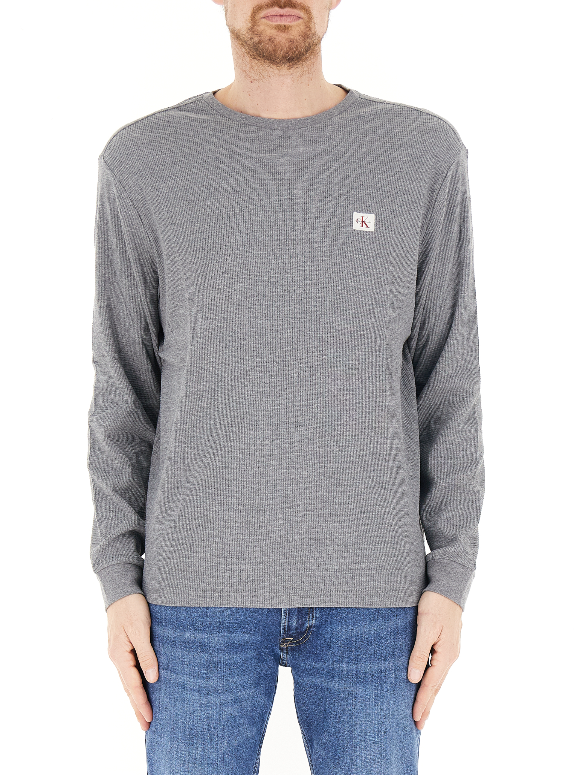 Maglia misto cotone GRIGIO M
