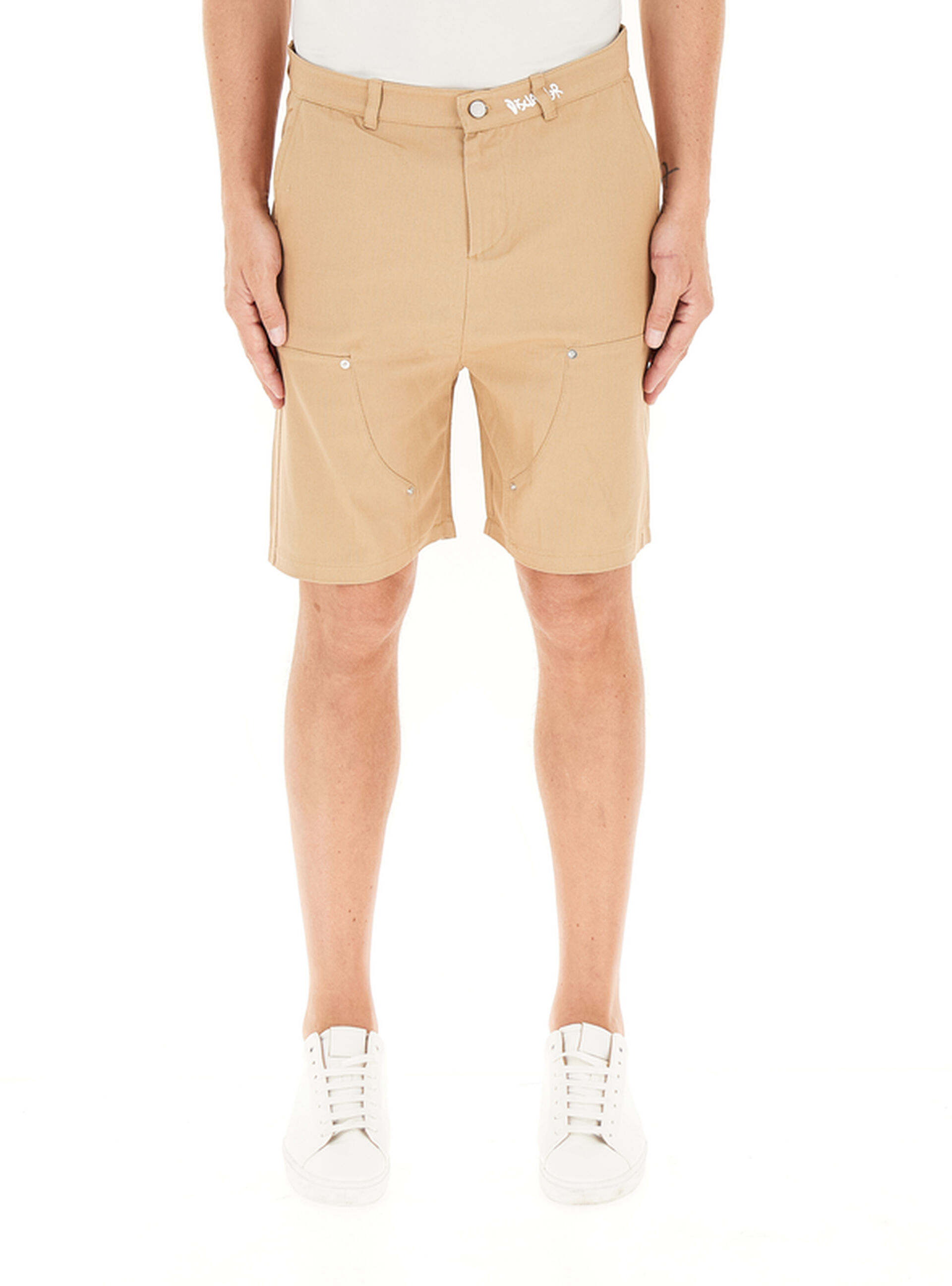 DISCLAIMER Bermuda in cotone BEIGE