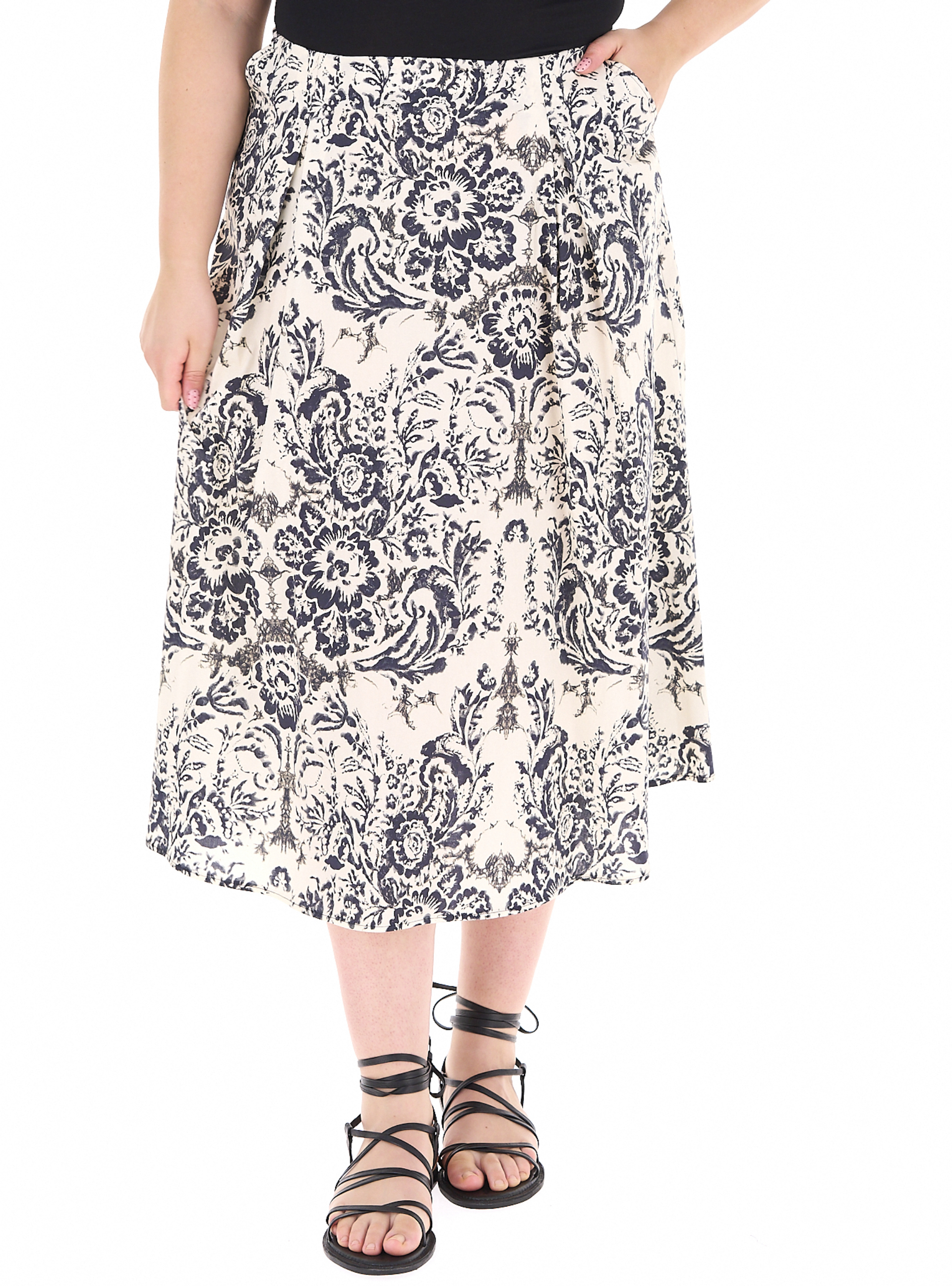 Gonna in viscosa ELENA MIRO' COLLECTION