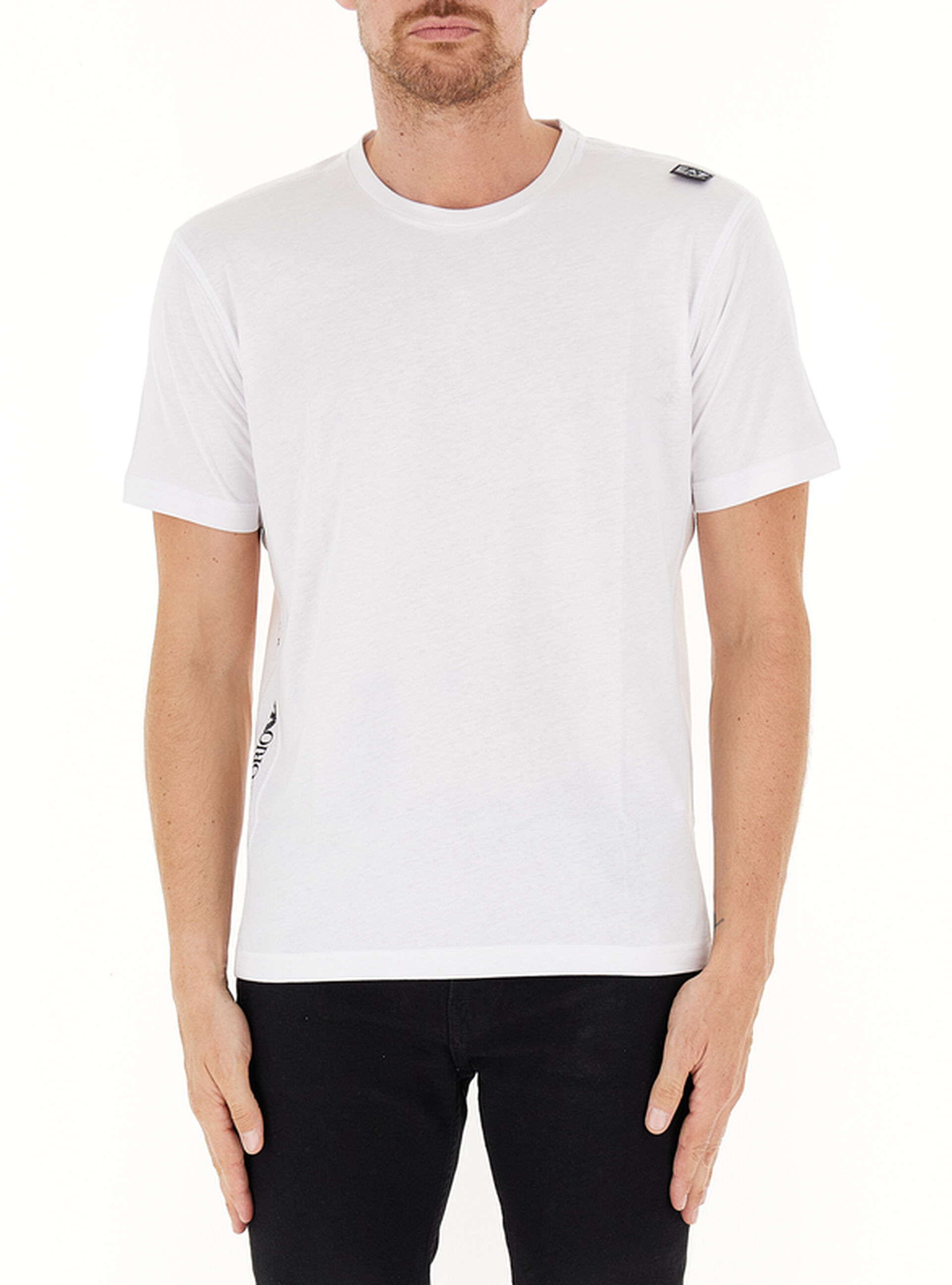 T-shirt girocollo BIANCO