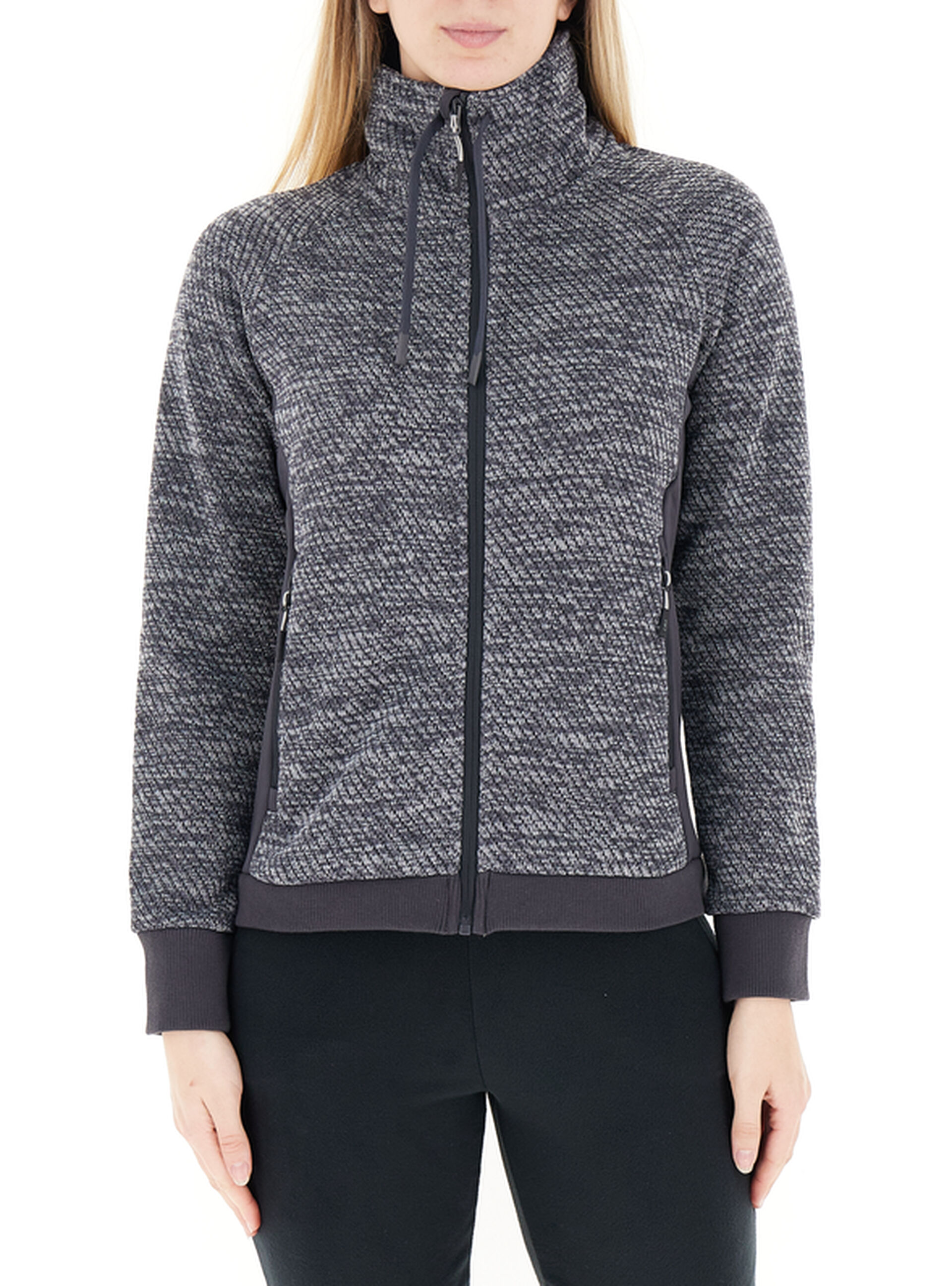 Felpa collo alto GRIGIO SCURO 44