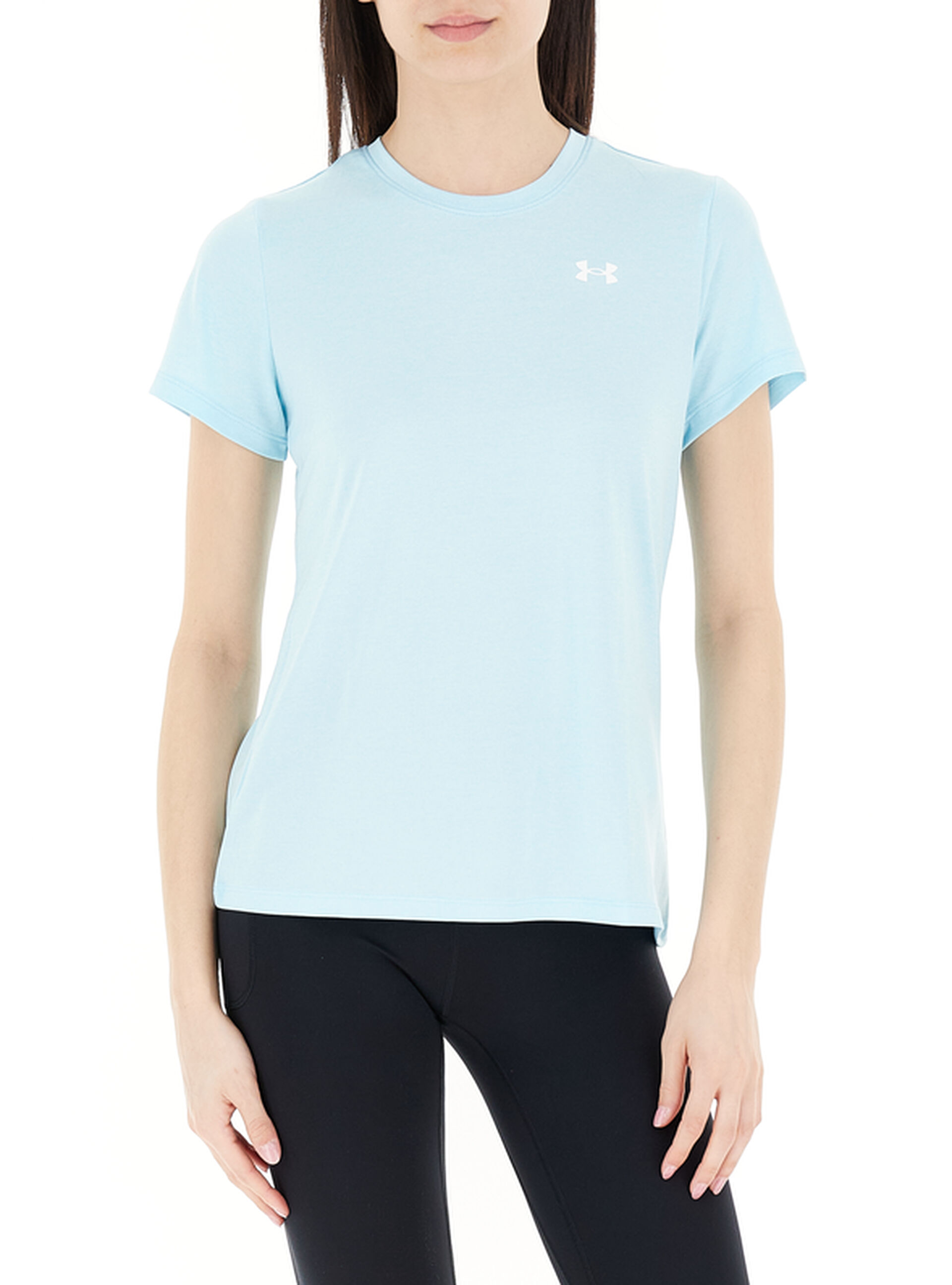 T-shirt girocollo AZZURRO CHIARO