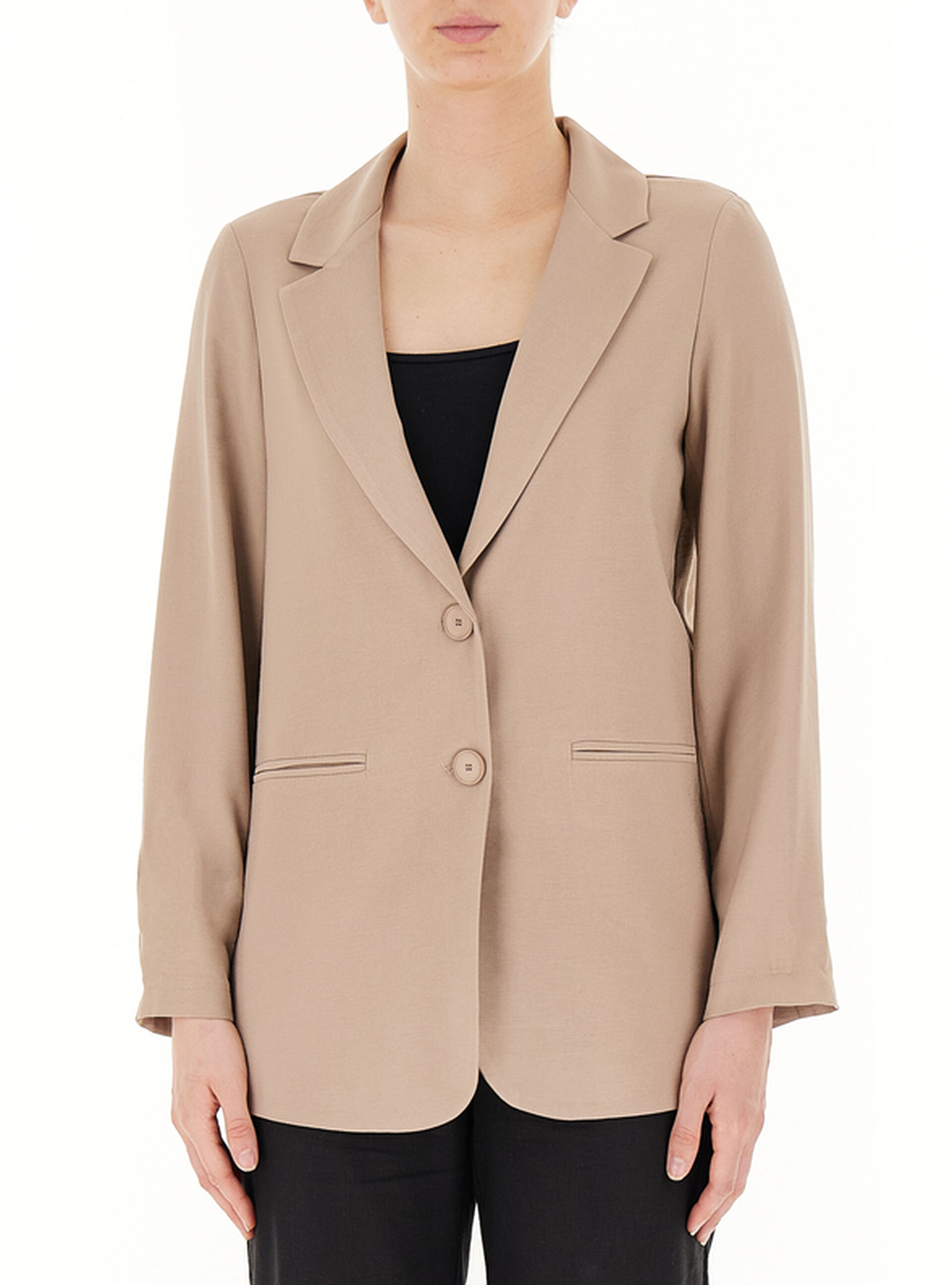 Blazer monopetto MARRONE