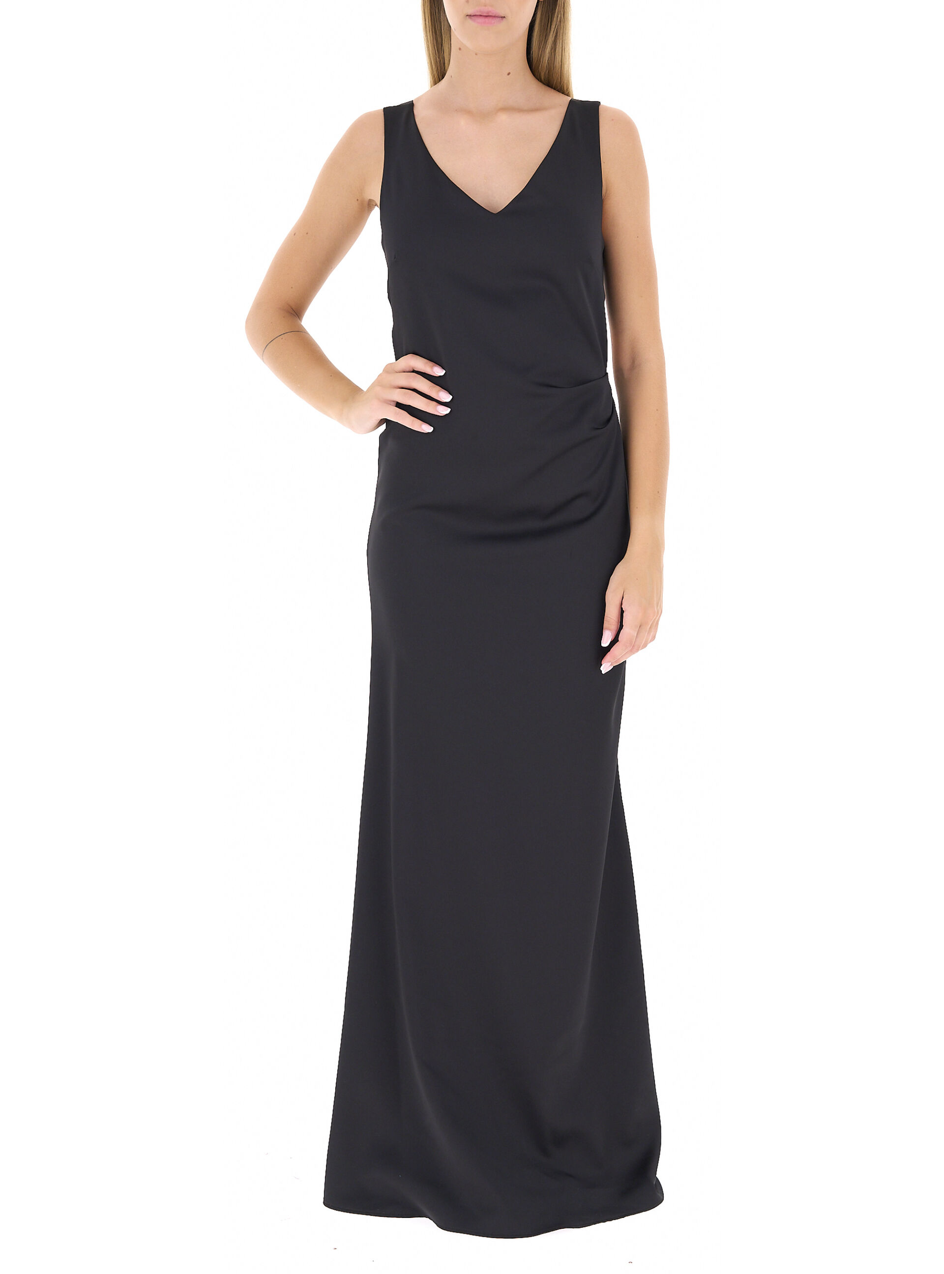 RINASCIMENTO Abito in satin NERO M