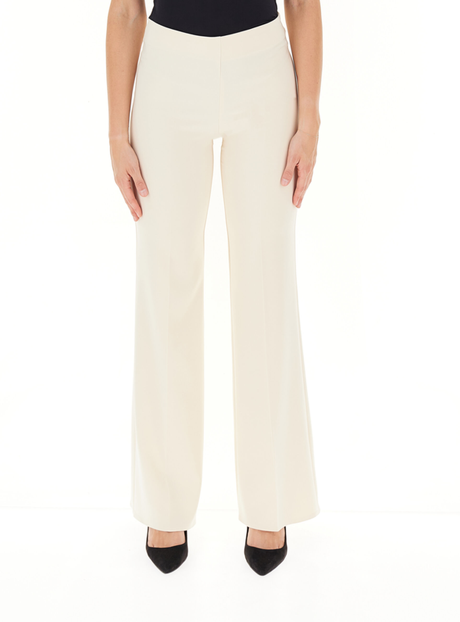 Pantalone flare BEIGE L