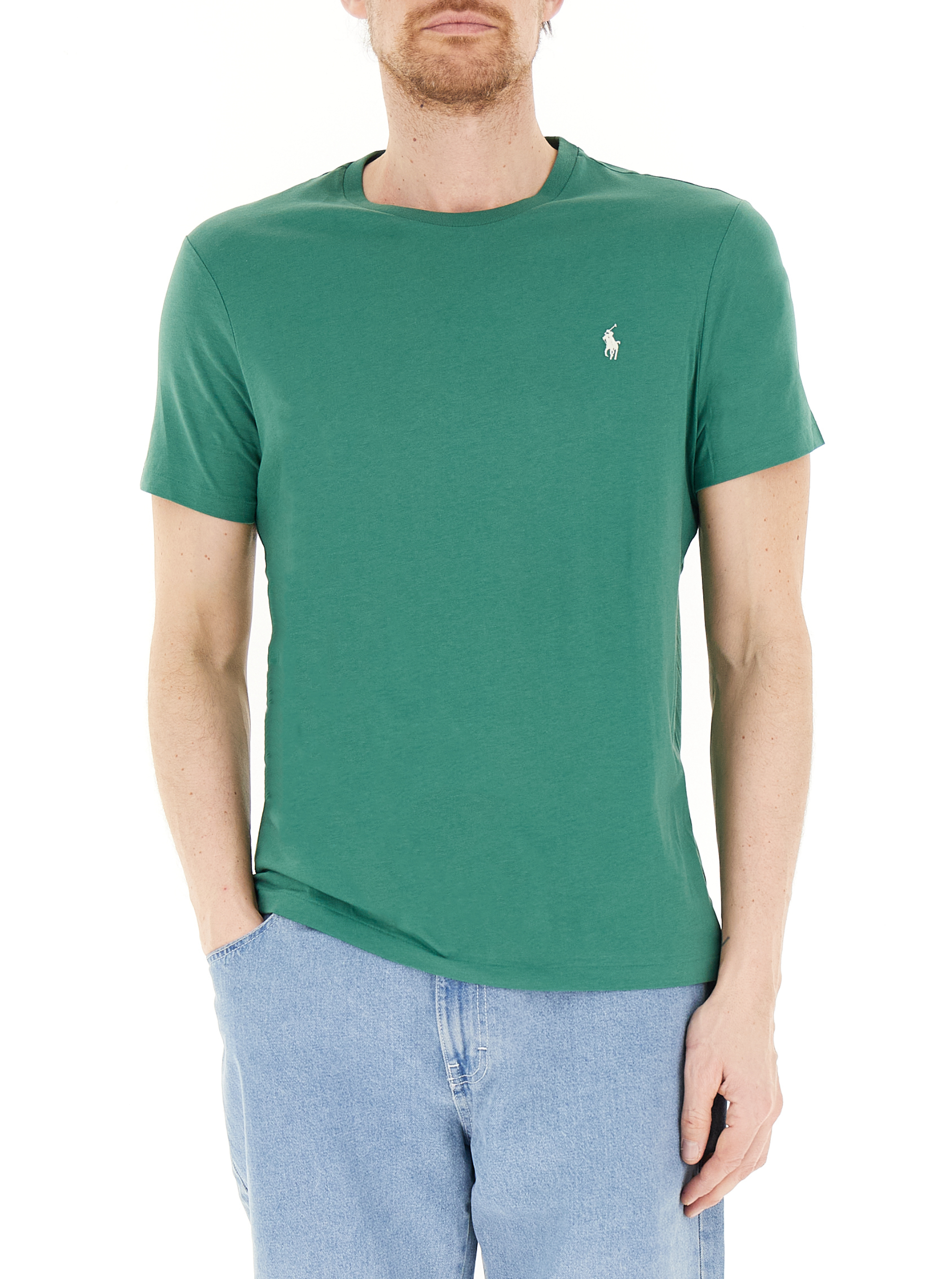T-shirt in cotone POLO VERDE L