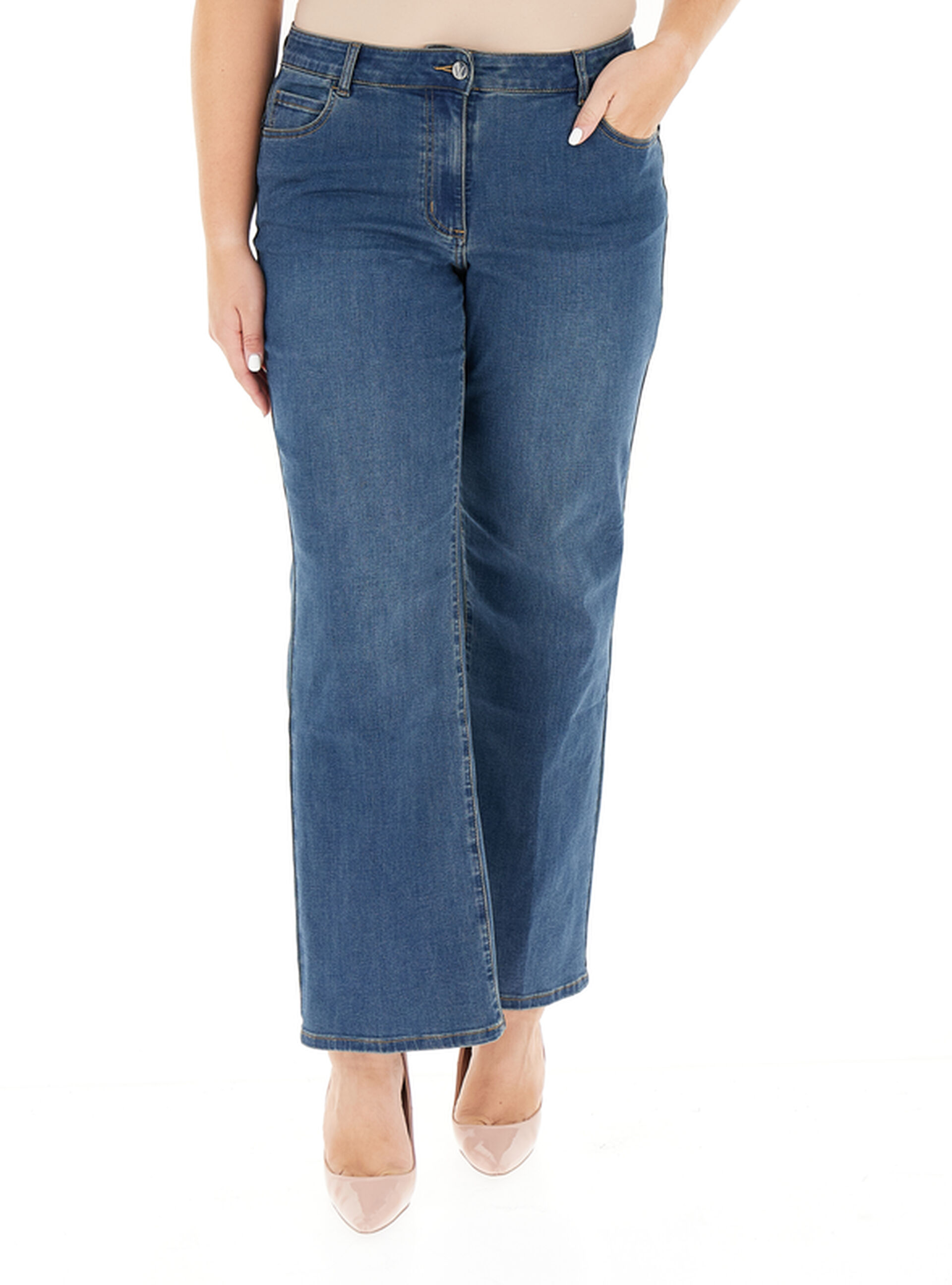LUISA VIOLA Jeans wide leg BLU