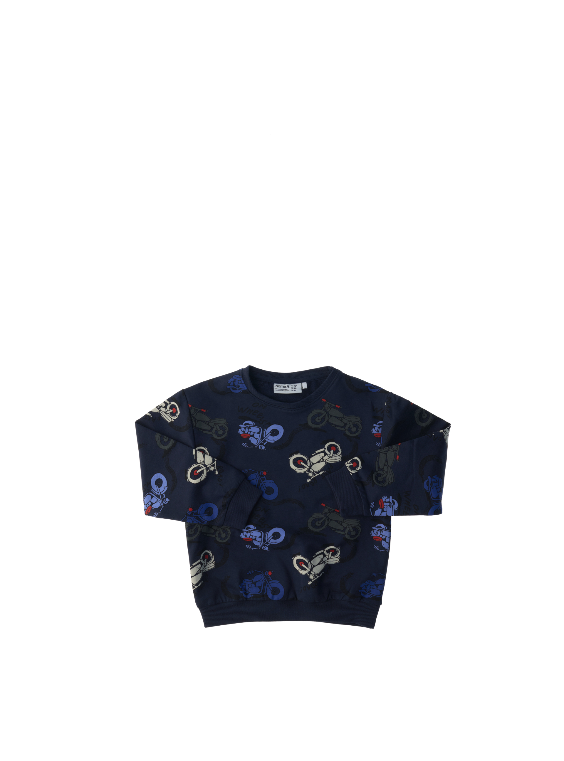 Name it Felpa girocollo BLU NAVY