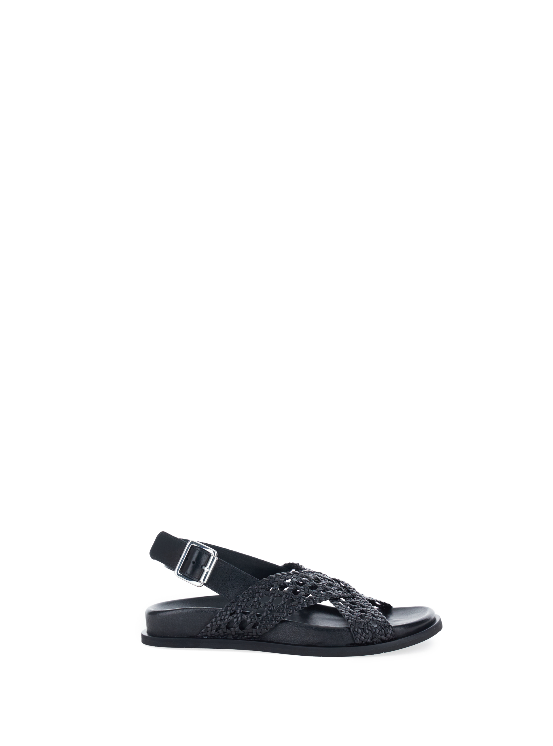 Sandali in pelle NERO