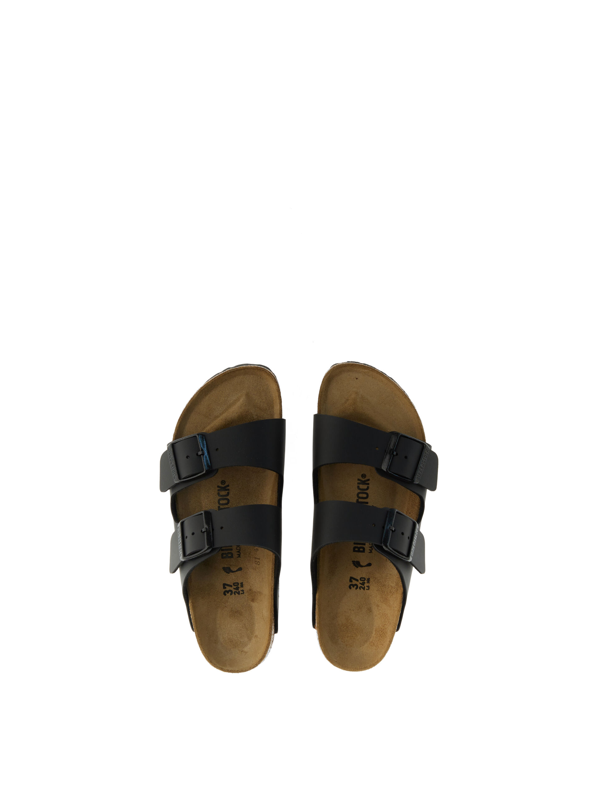 Ciabatte fibbie Arizona NERO 45