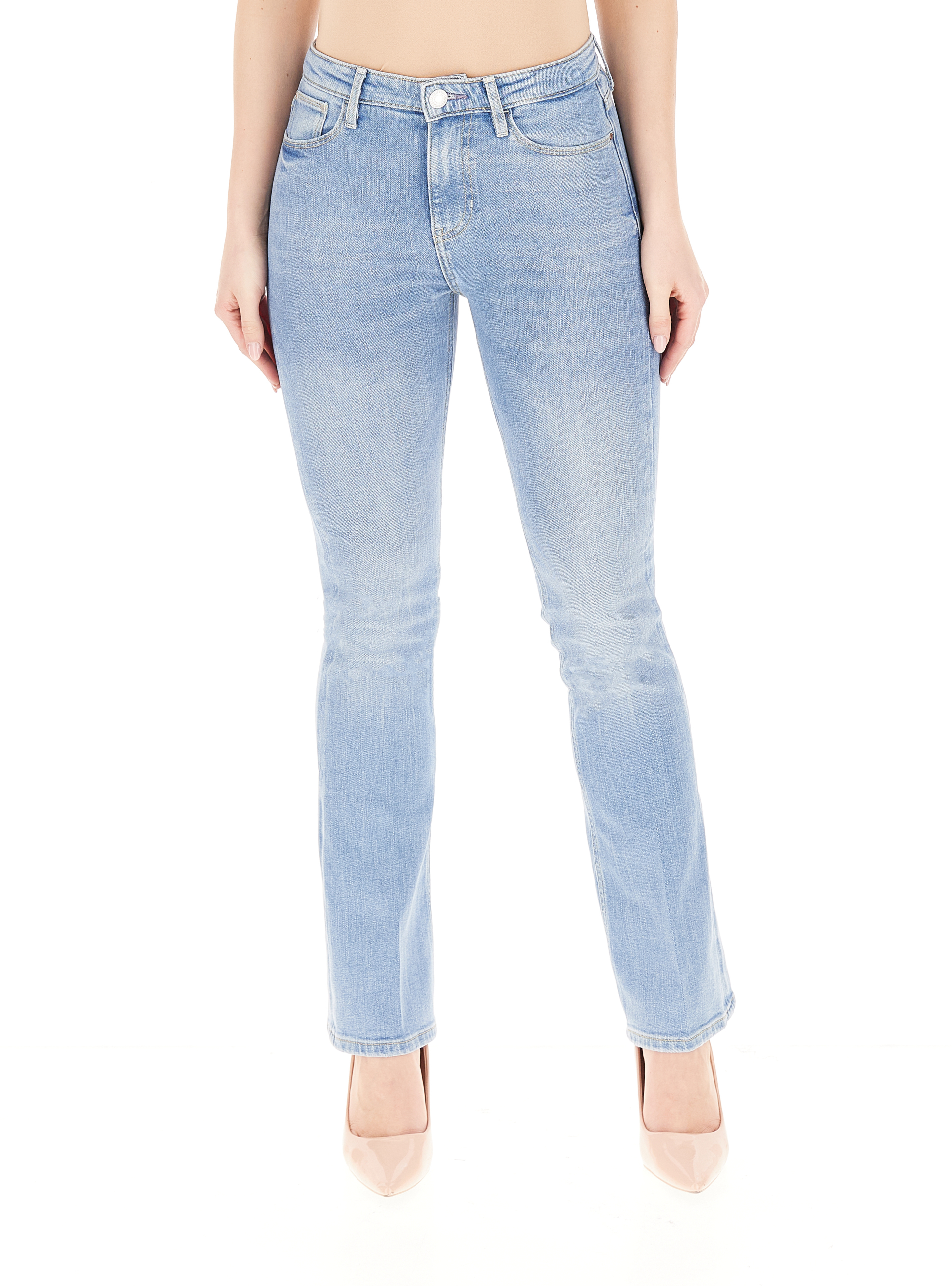 Guess Jeans flare AZZURRO