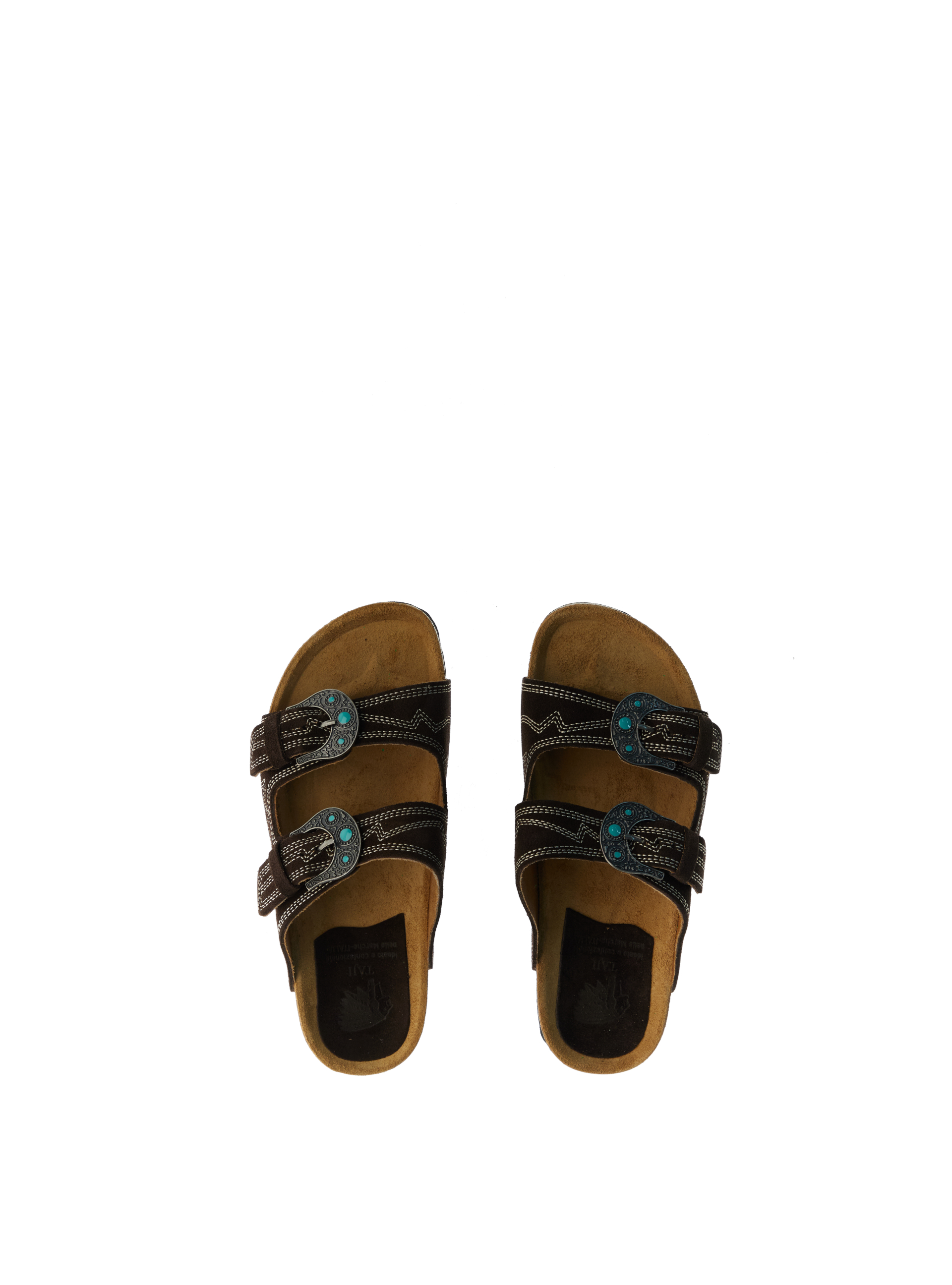 Ciabatte Buckle Tex TESTA DI MORO