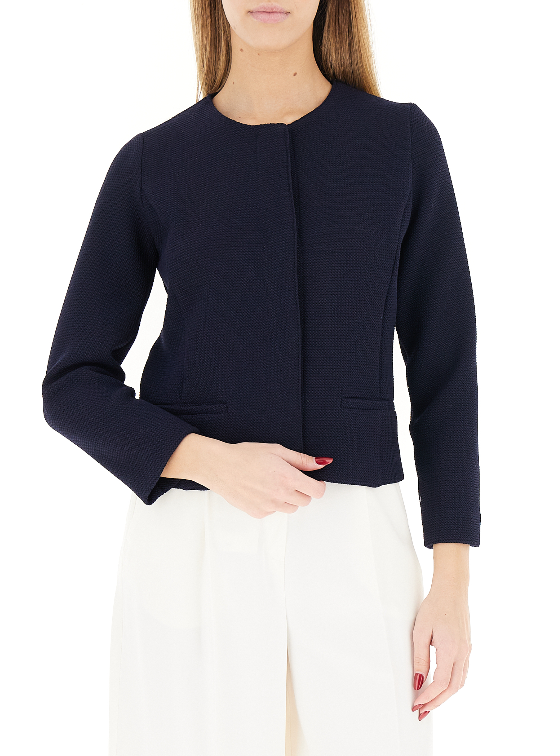 Giacca in maglia BLU NAVY 42