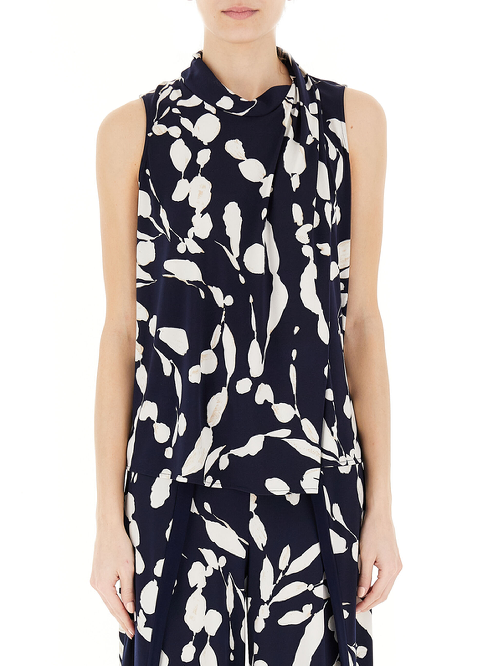 Canotta stretch BLU NOTTE