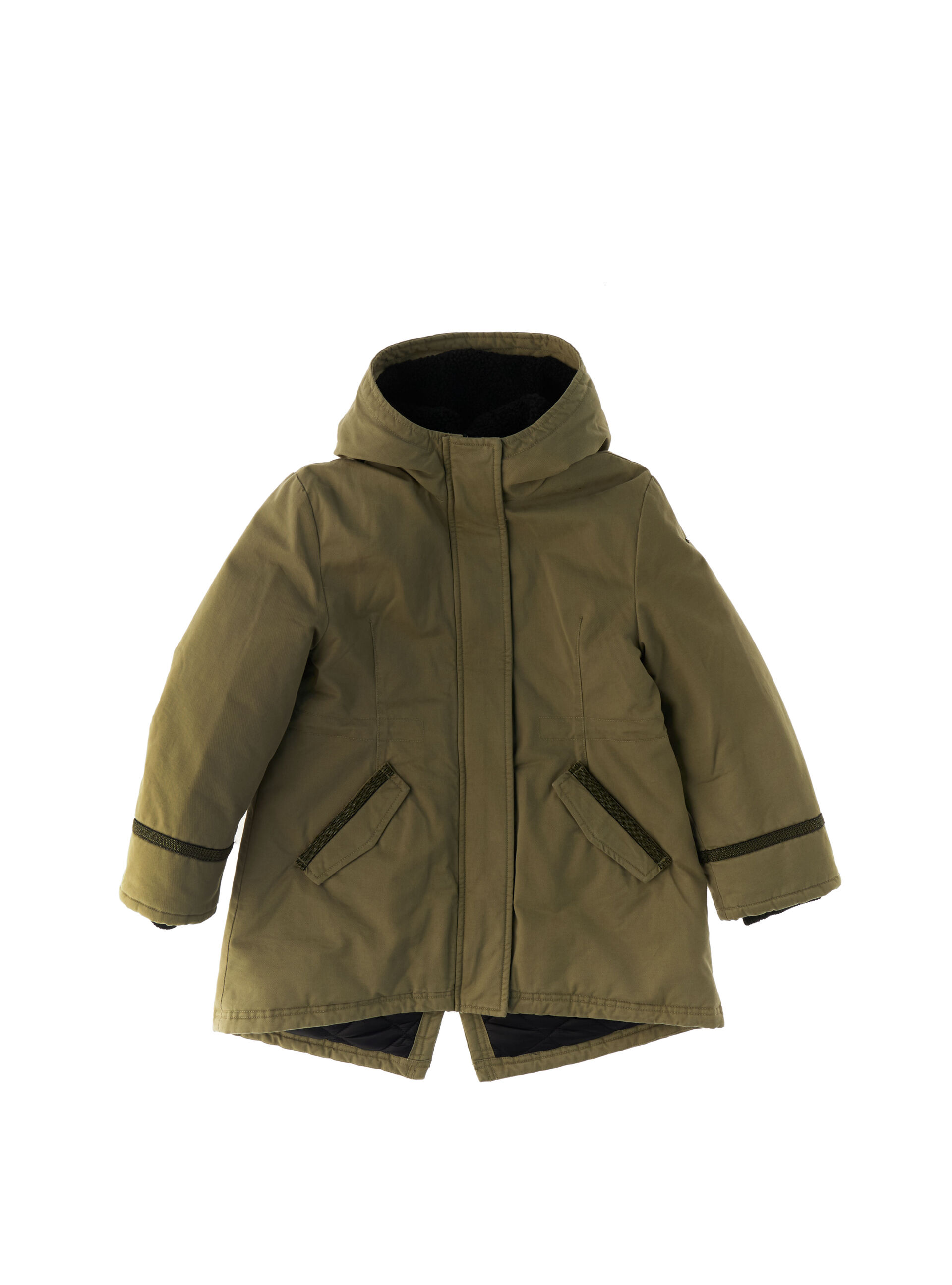 Parka con cappuccio VERDE OLIVA