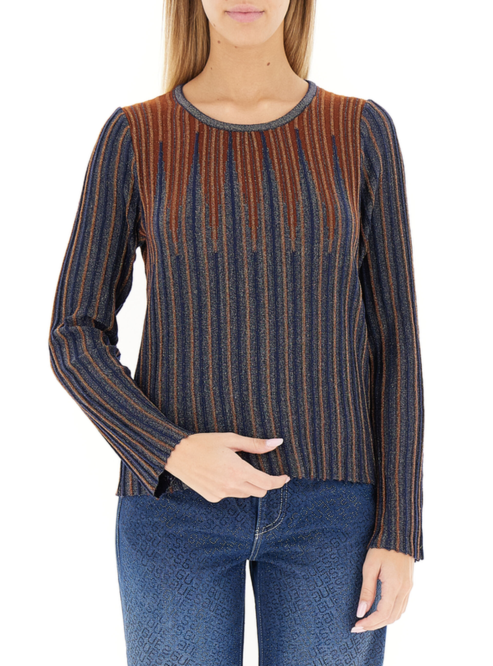 FRACOMINA Maglia girocollo BLU XS