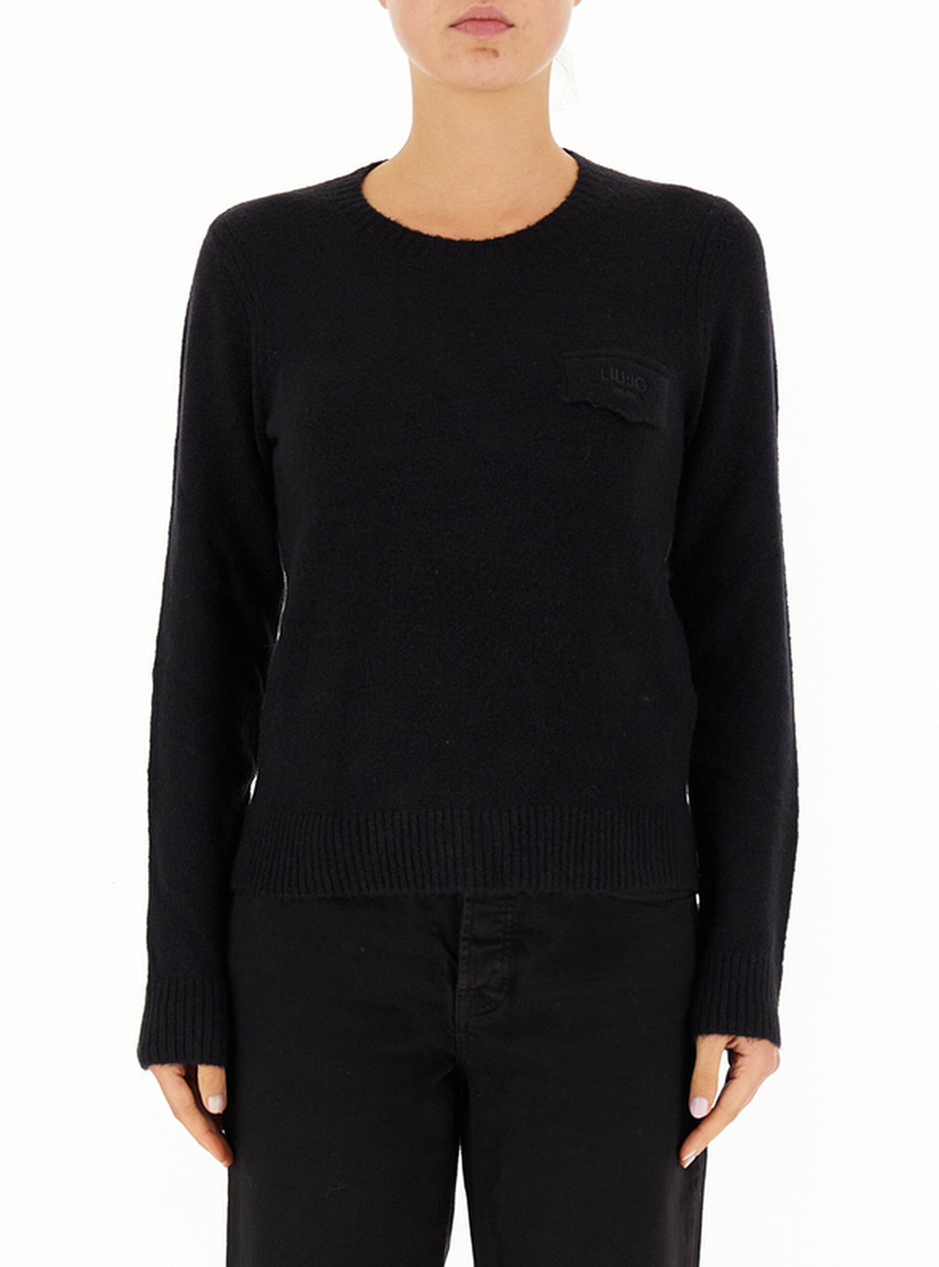 Maglione girocollo LIU JEANS NERO M