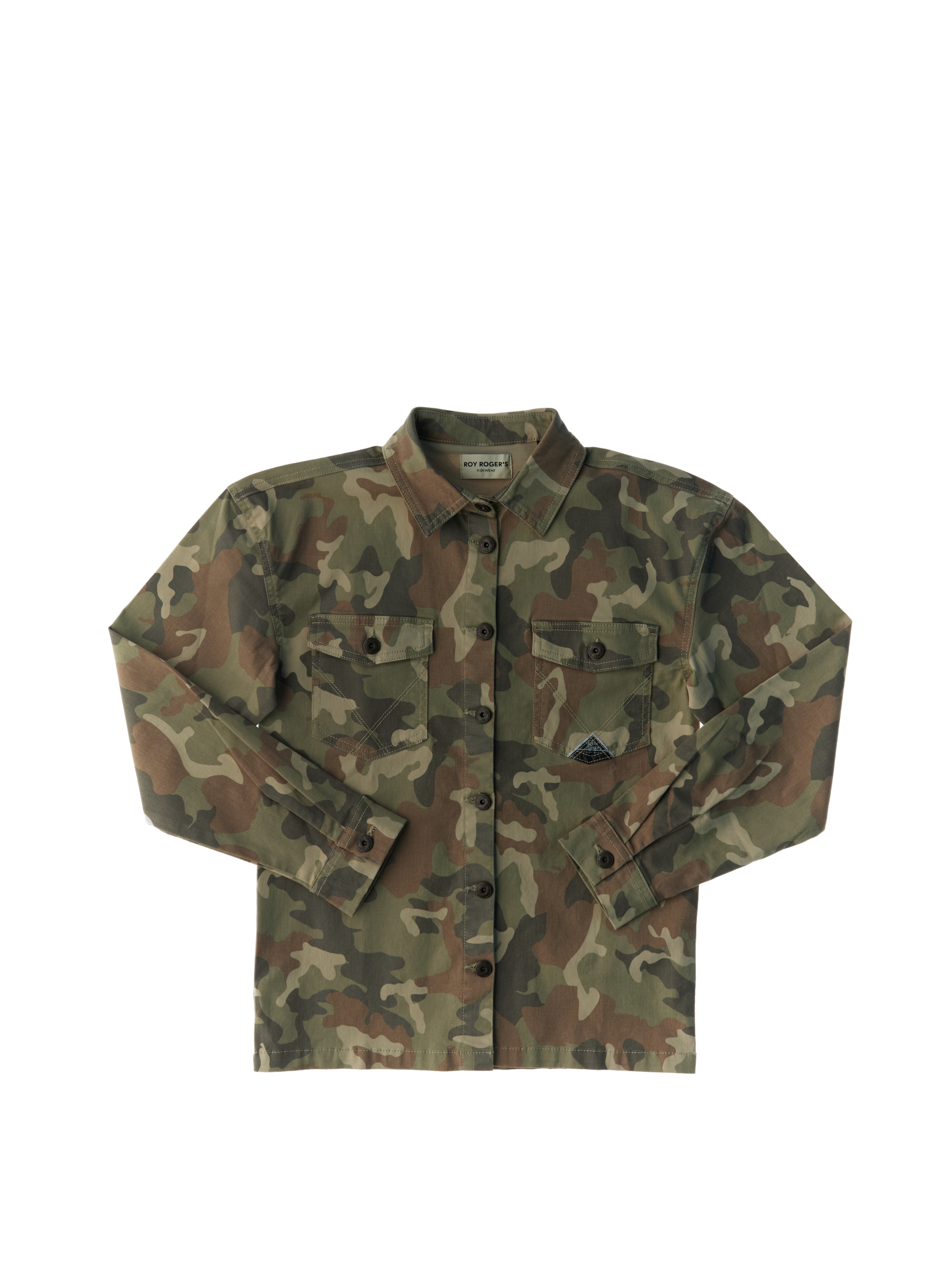 Camicia Overshirt VERDE MILITARE M
