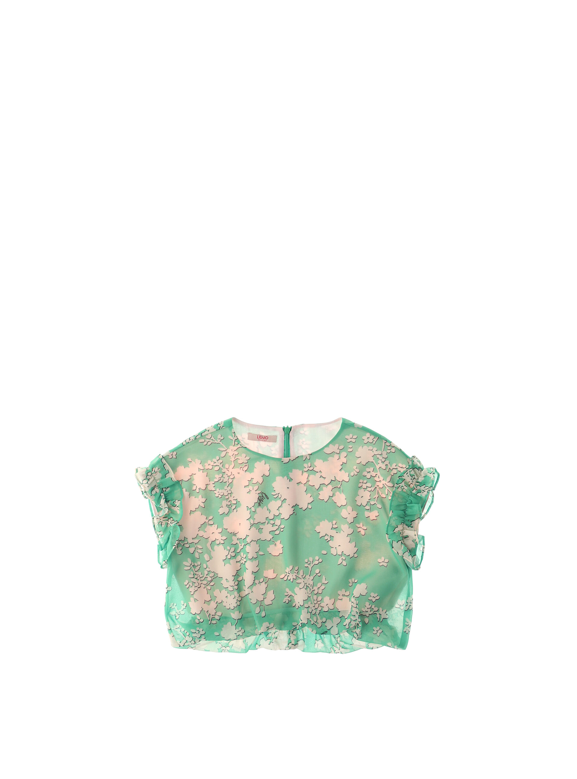 Blusa a palloncino JUNIOR VERDE