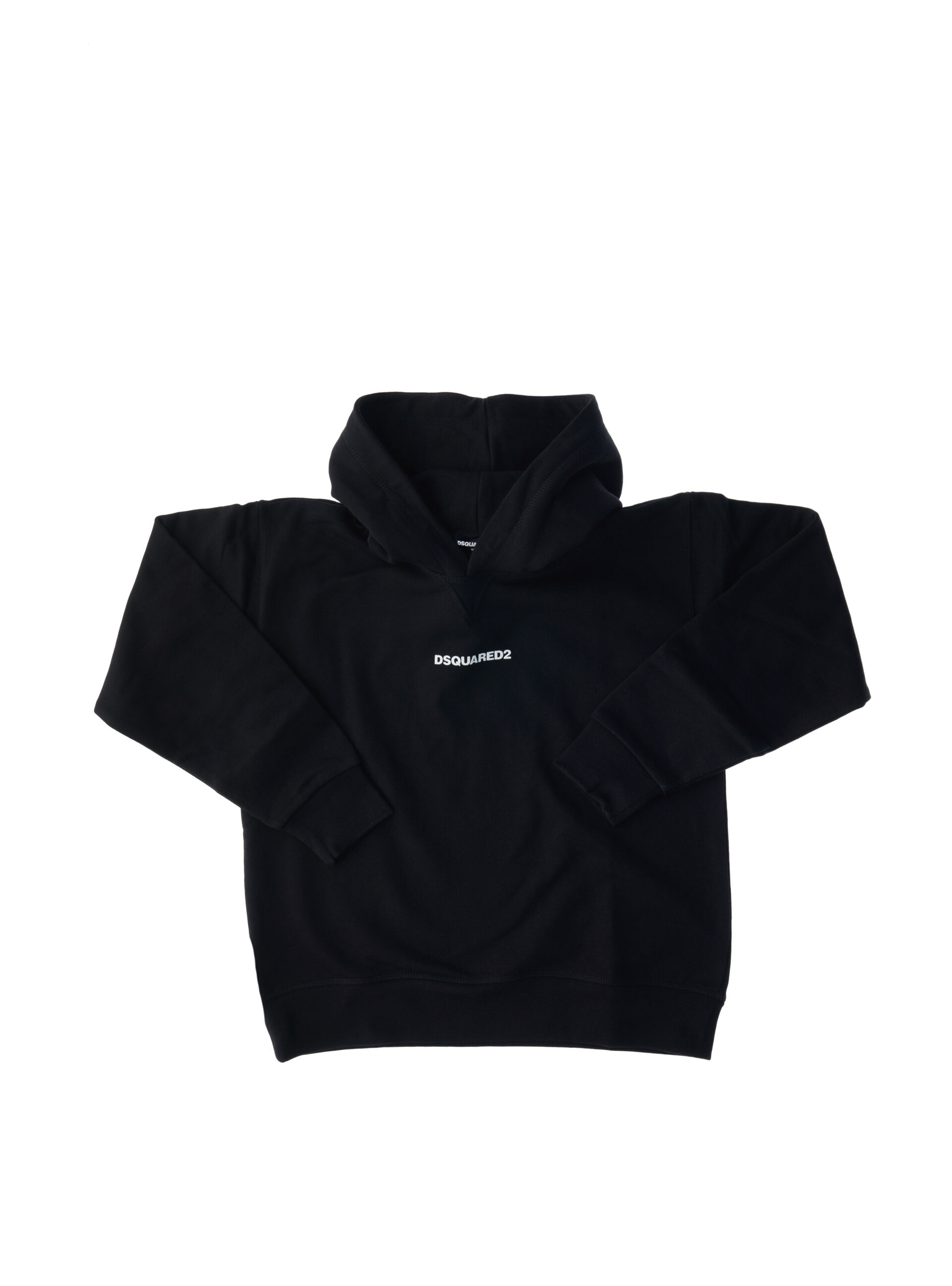 Felpa con cappuccio NERO 12Y