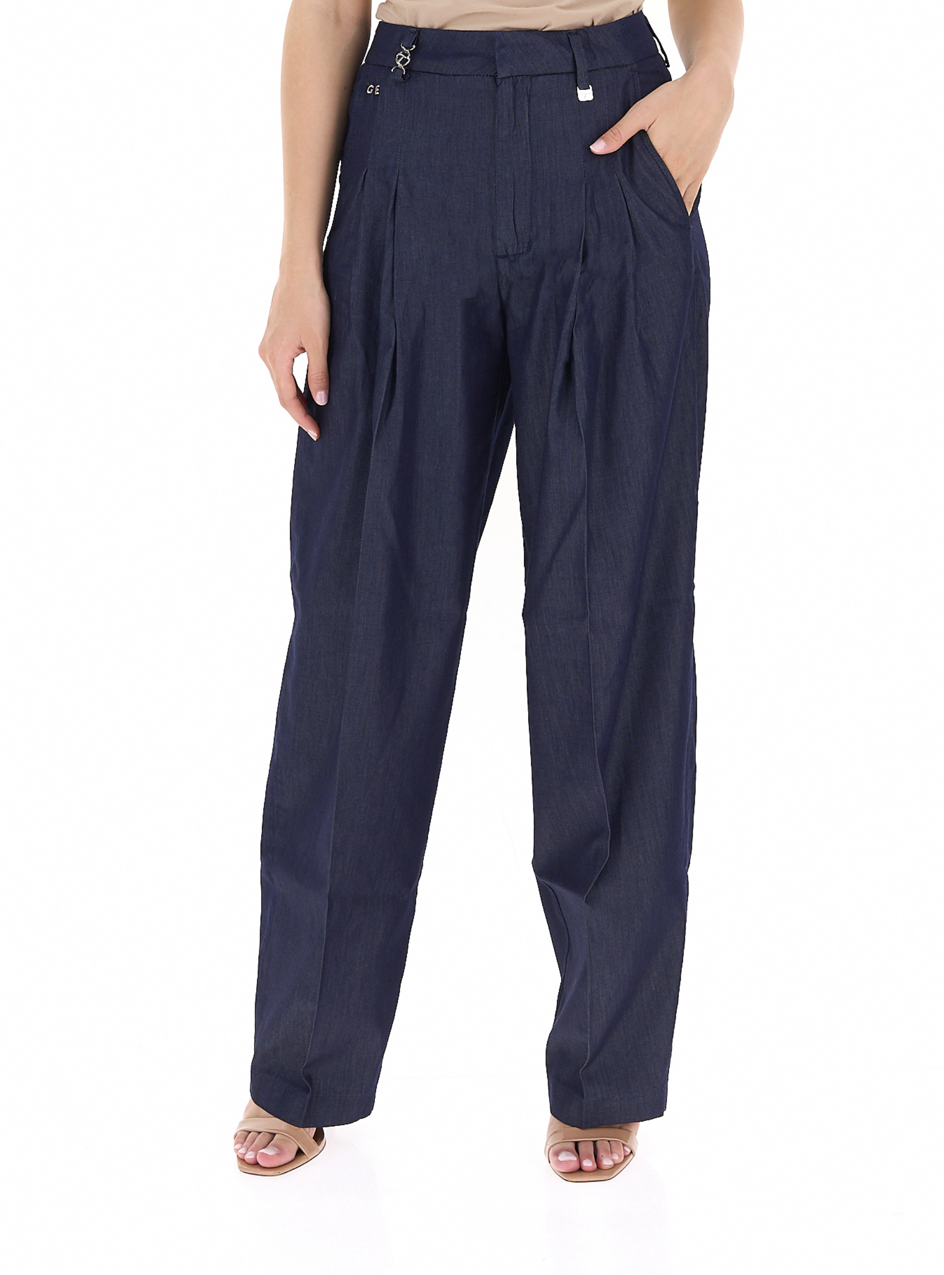 Jeans balloon fit BLU SCURO 26