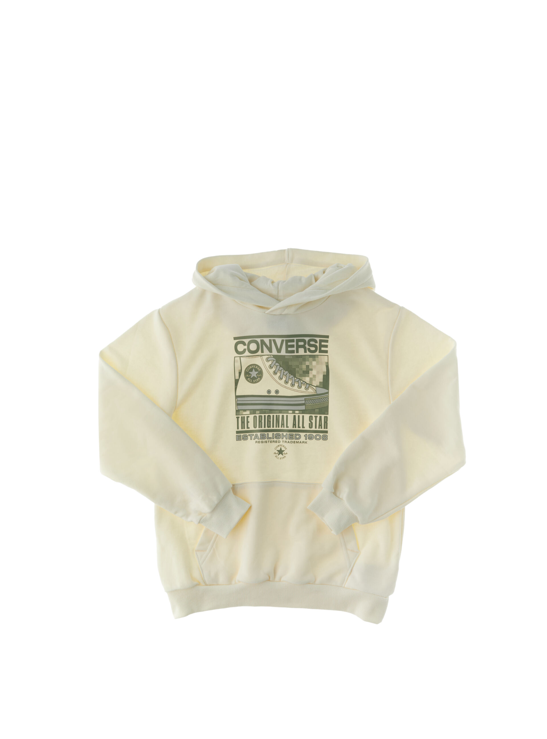 Converse Felpa con cappuccio PANNA