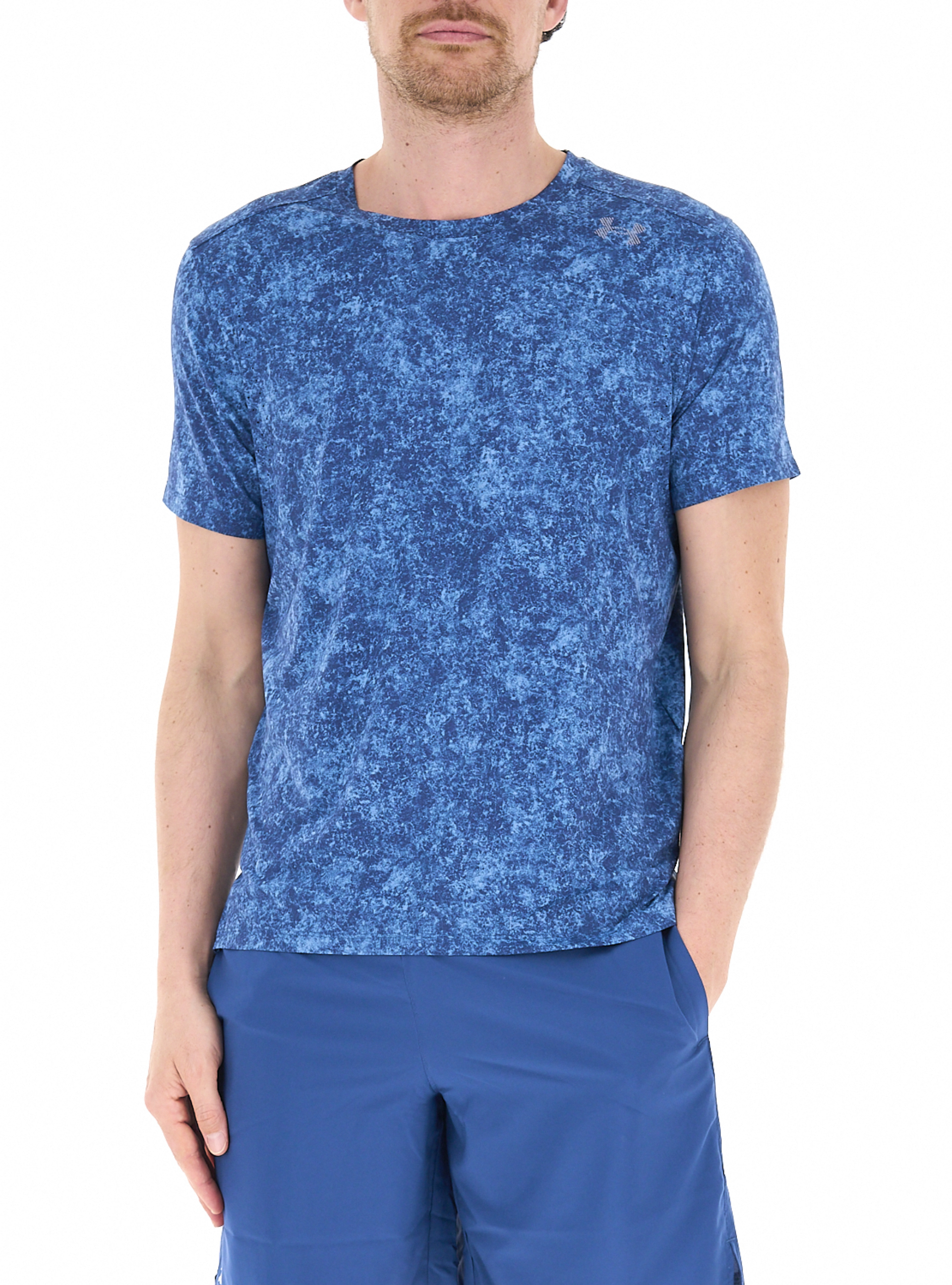 T-shirt tessuto tecnico BLU