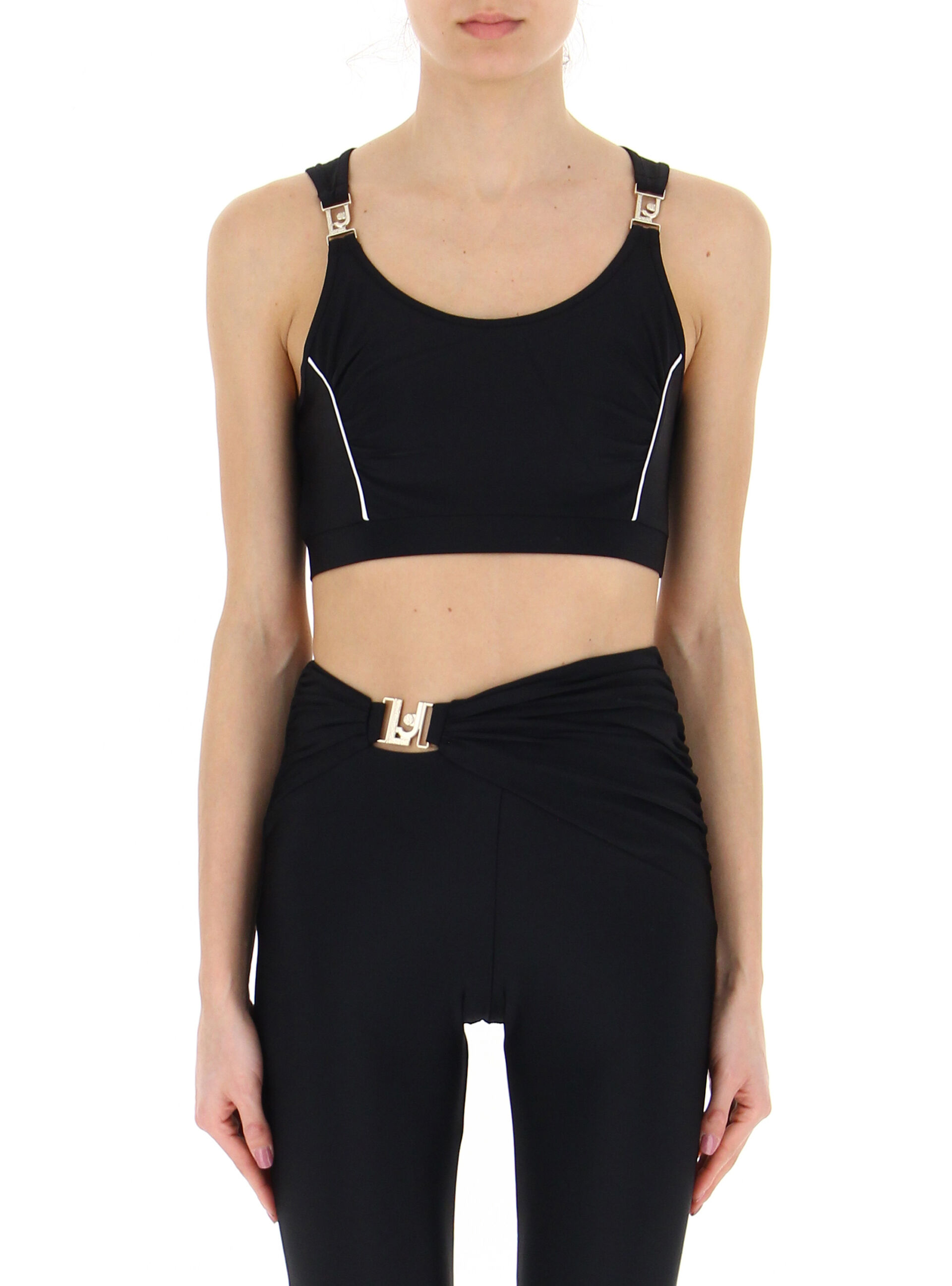 LIU JO Top in jersey SPORT NERO