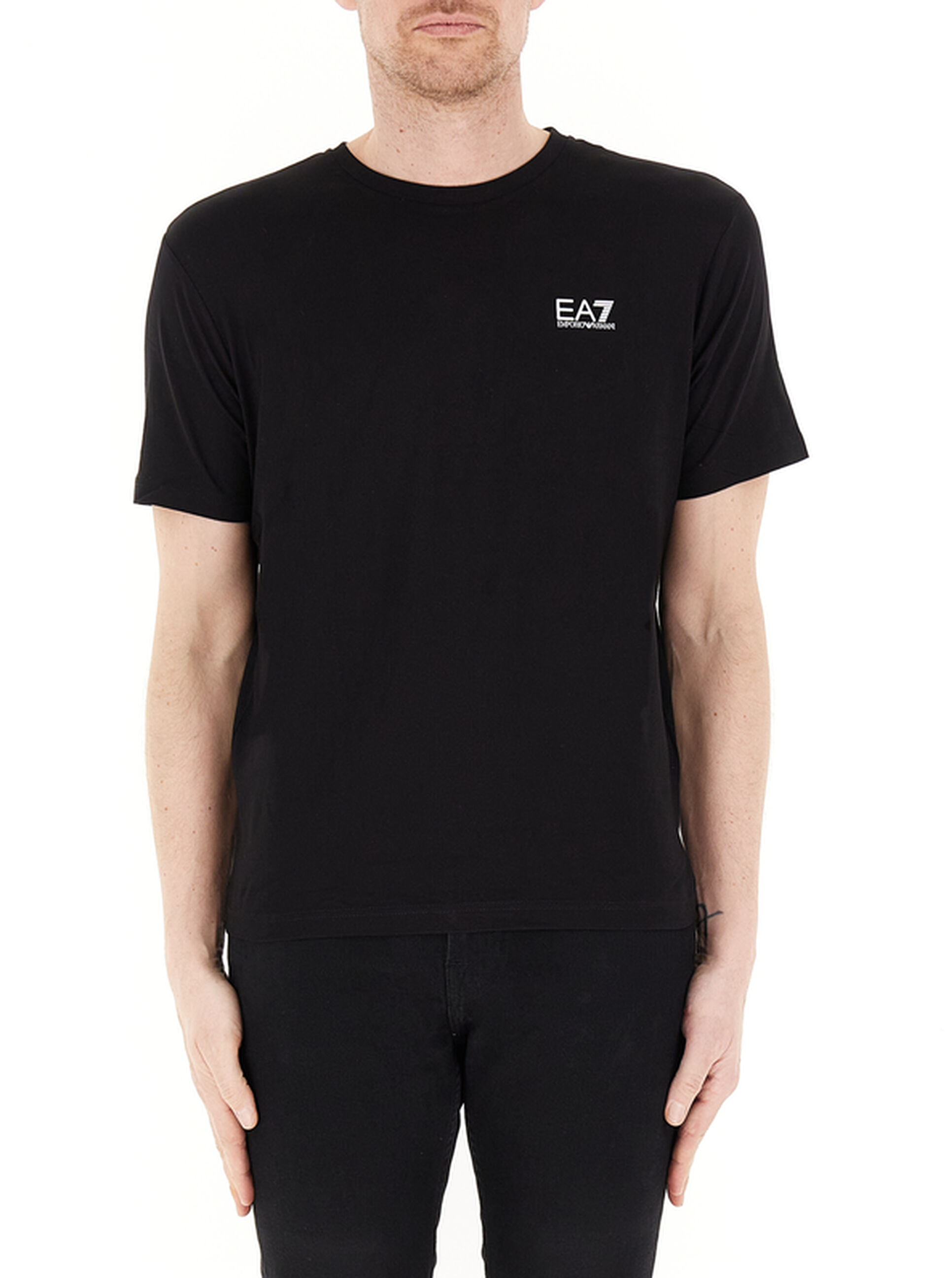 T-shirt girocollo NERO