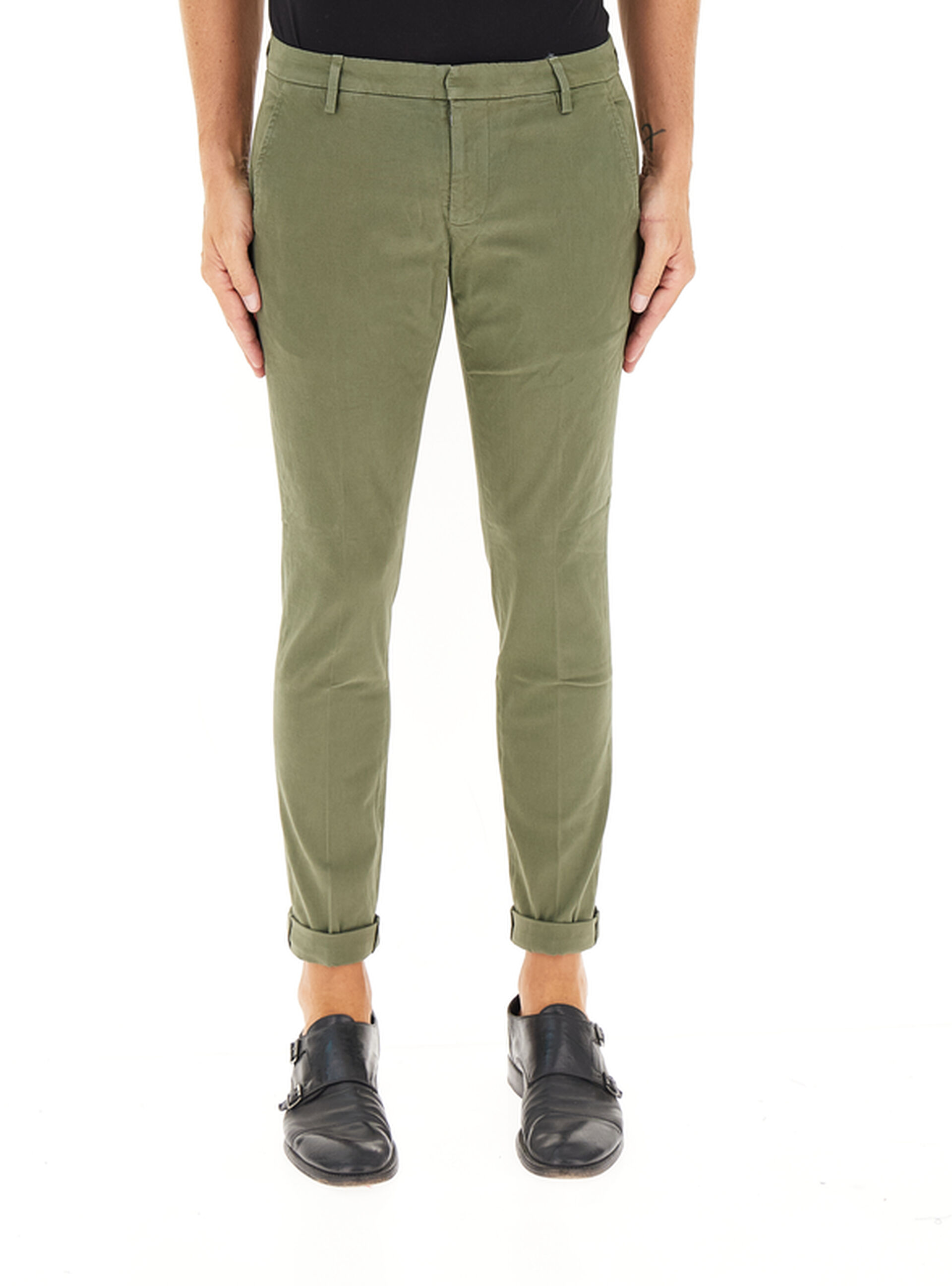 Pantalone chino VERDE MILITARE