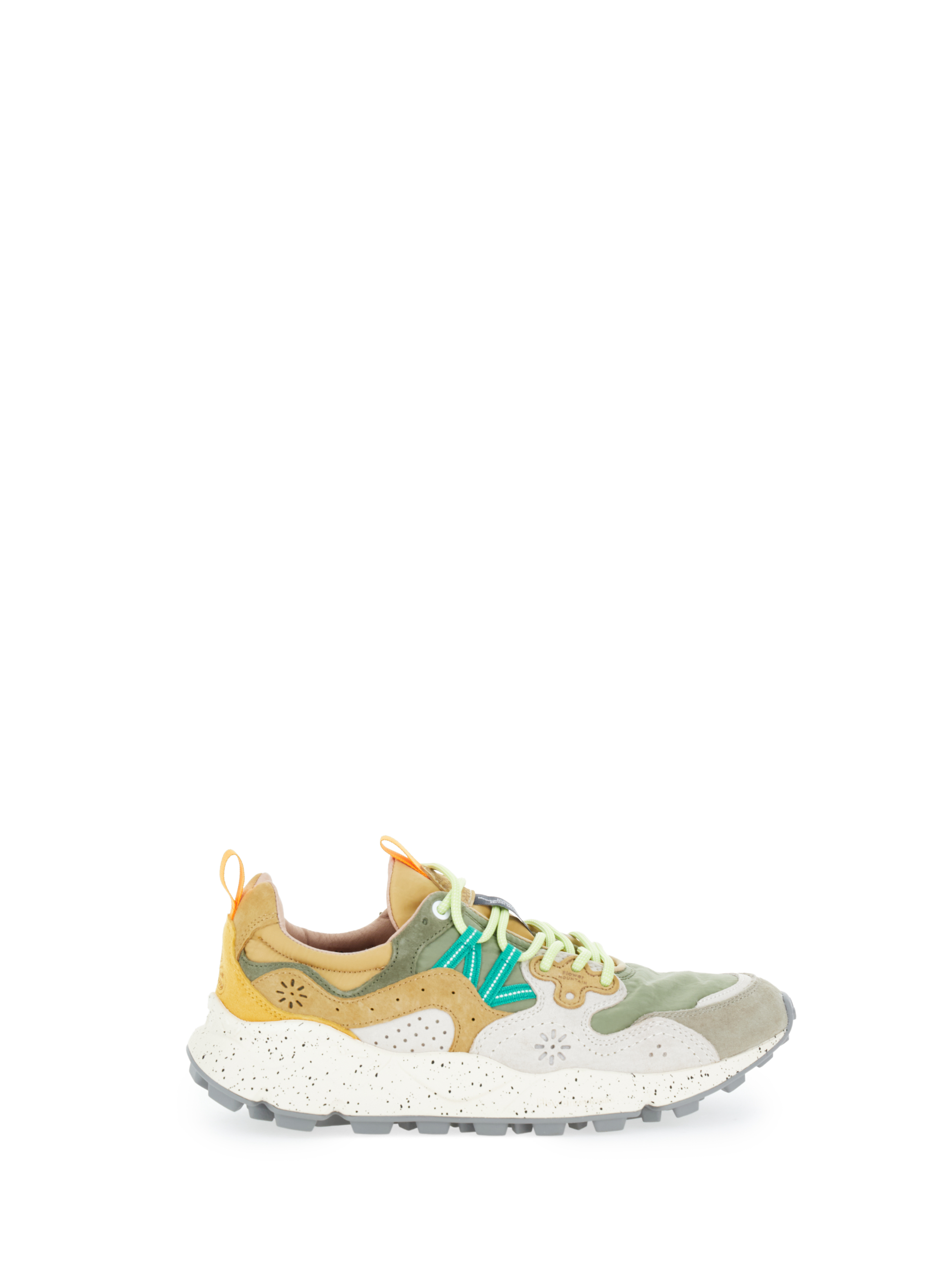 Sneakers con inserti VERDE