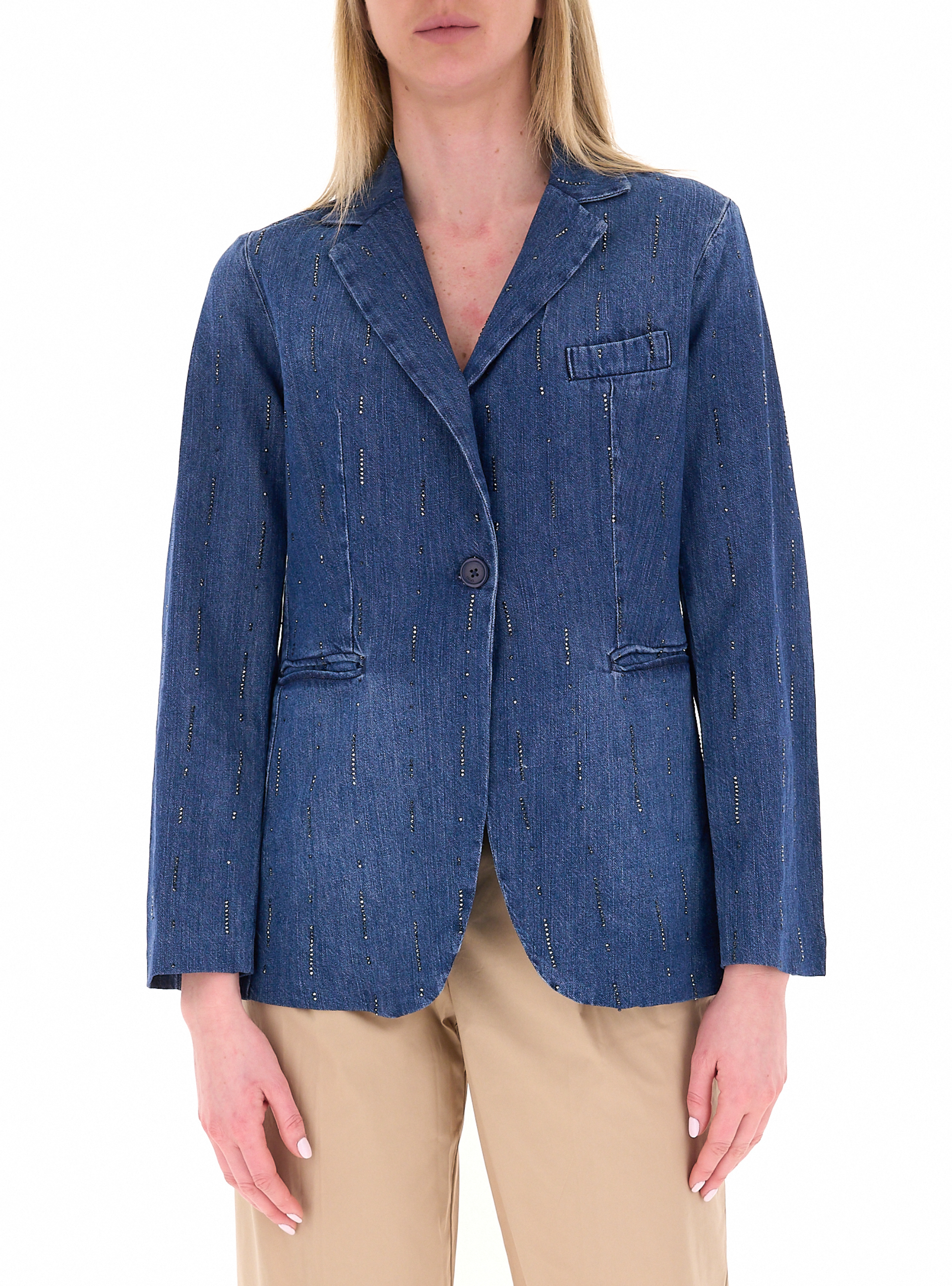 LIU JO Blazer in jeans BLU