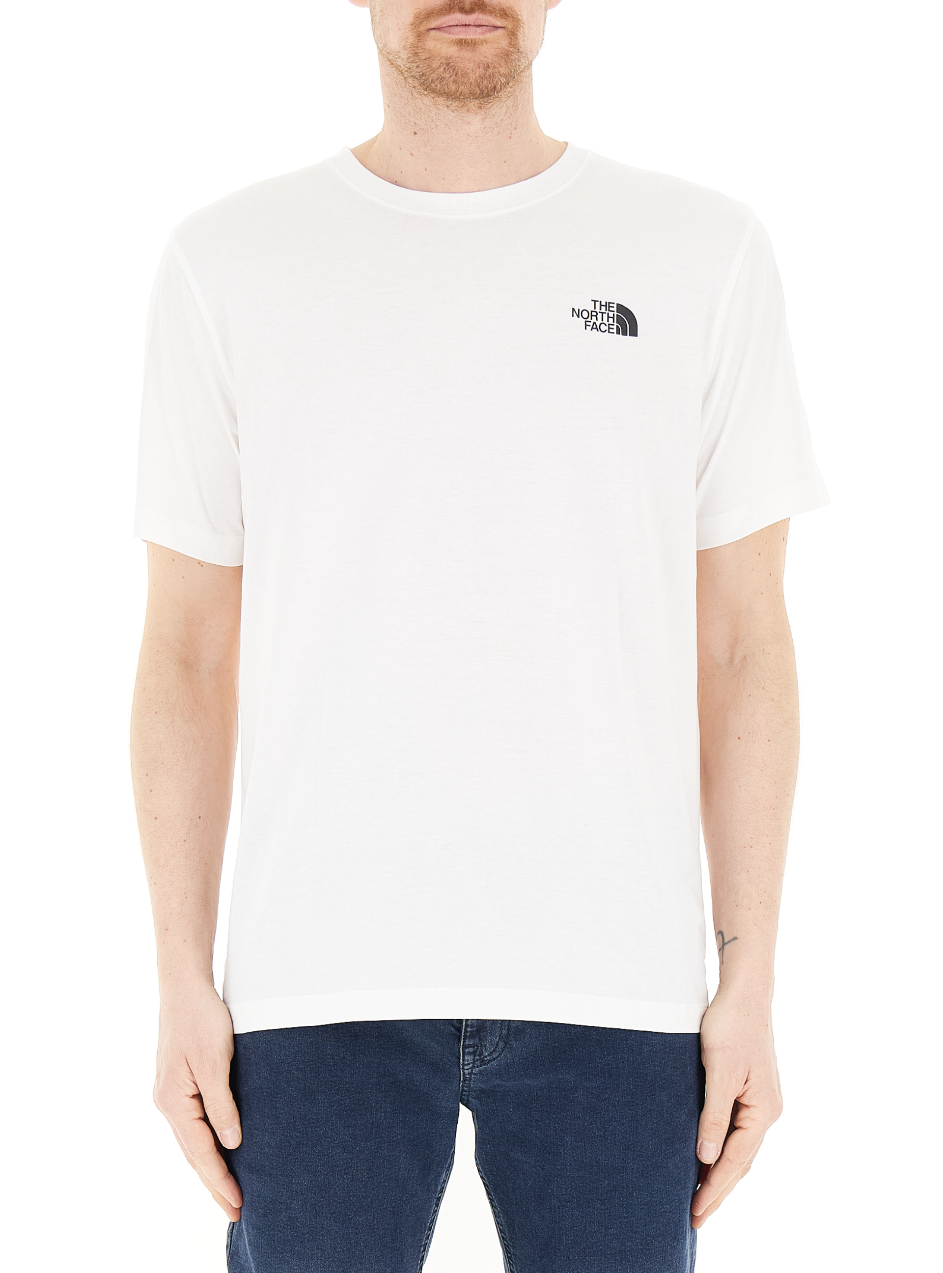 T-shirt girocollo BIANCO