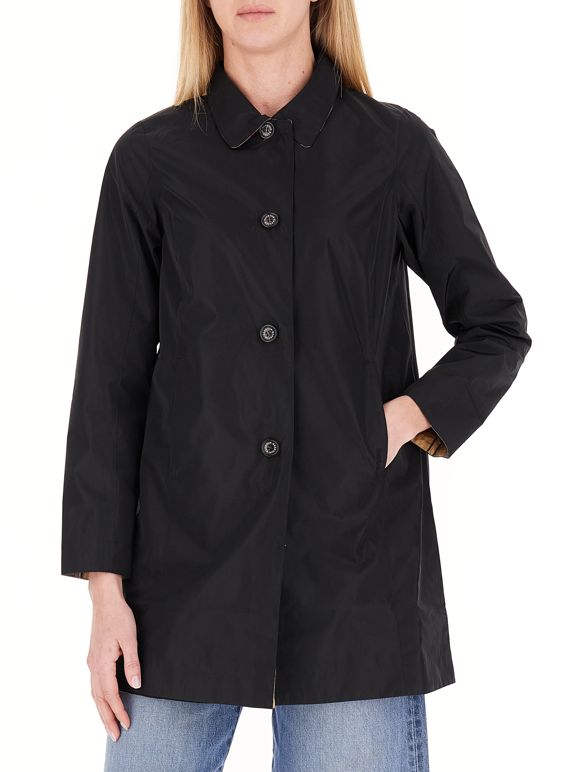 Barbour Trench reversibile NERO