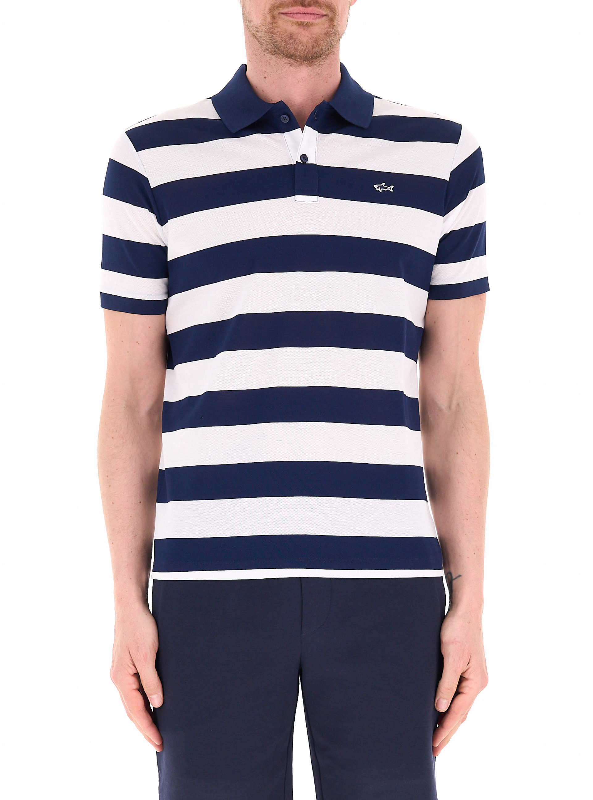 Polo maniche corte BLU XL