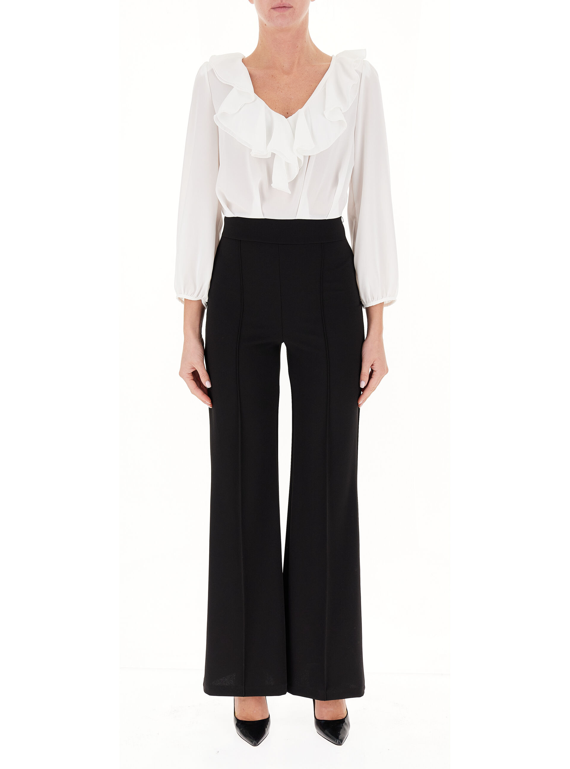 Jumpsuit Scollo V BIANCO